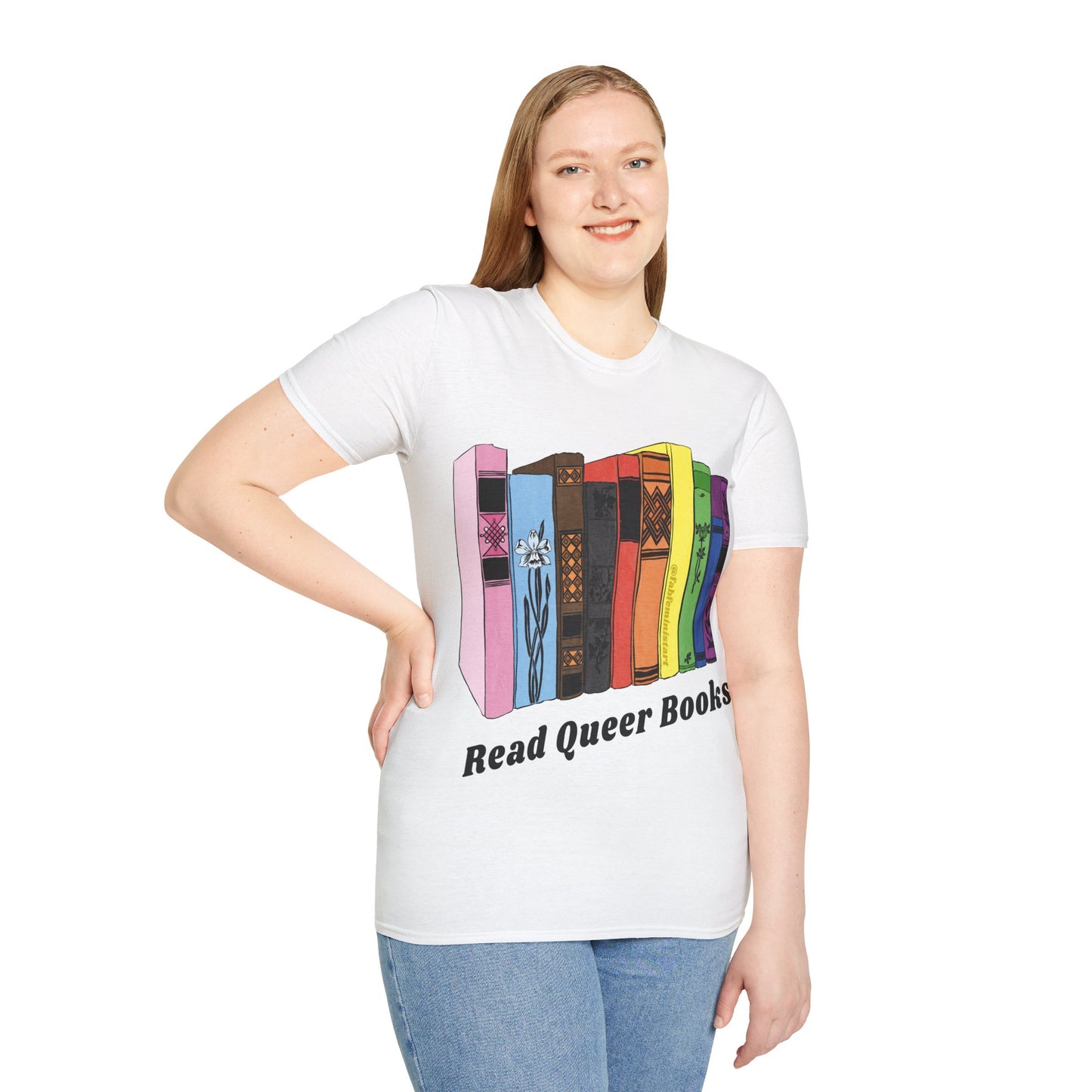 Read Queer Books: LGBT Pride Shirt