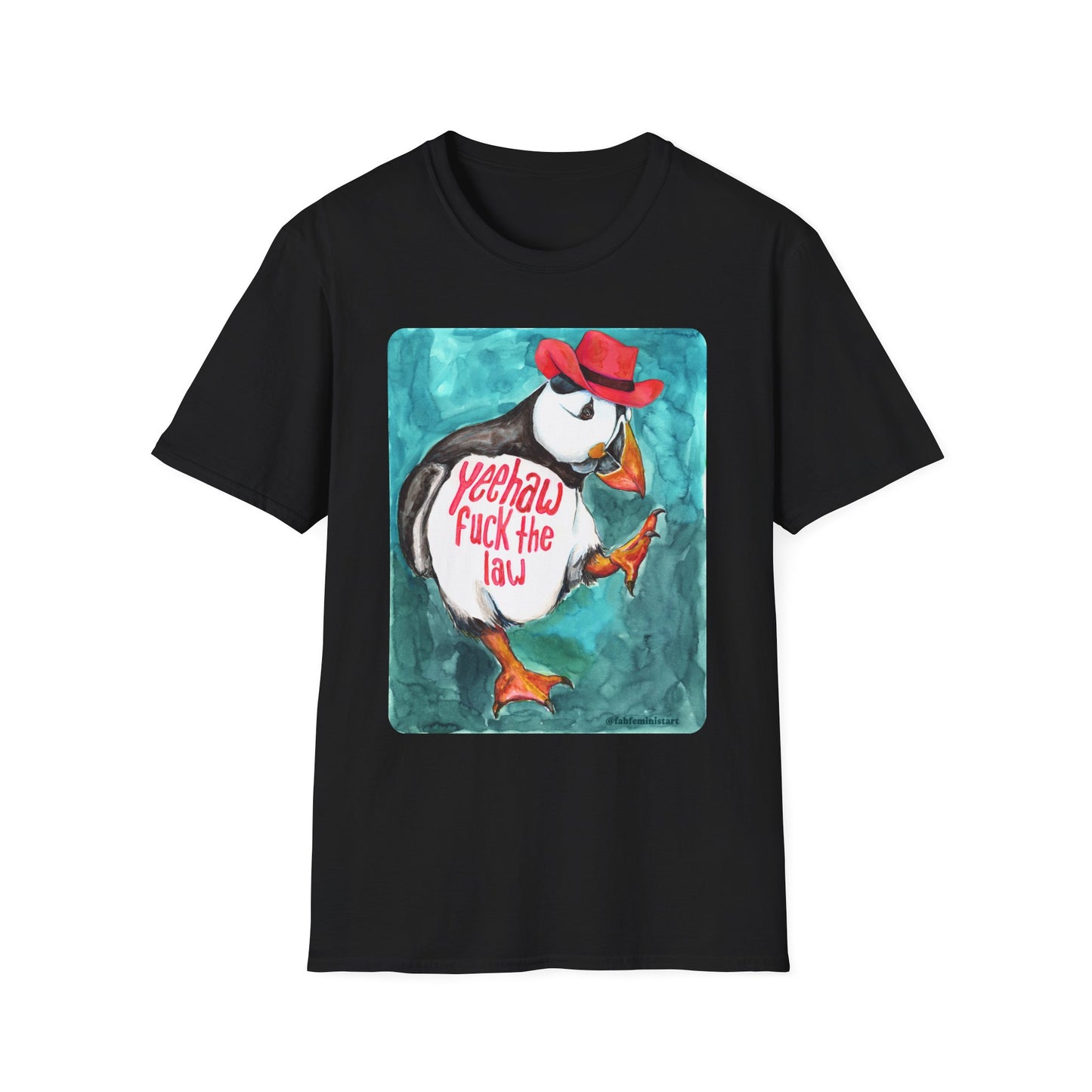 Yeehaw Fuck the Law: Feminist shirt