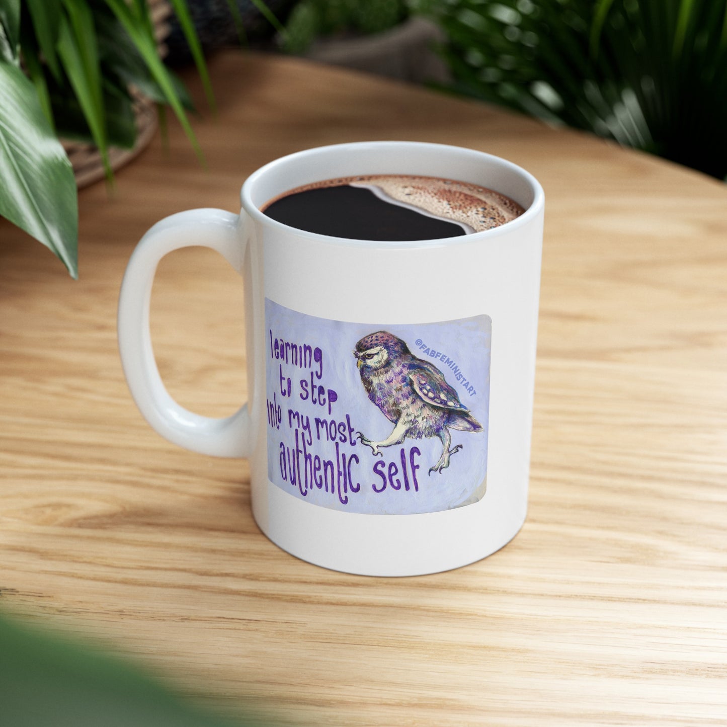 Learning To Step Into My Most Authentic Self: Mental Health Mug