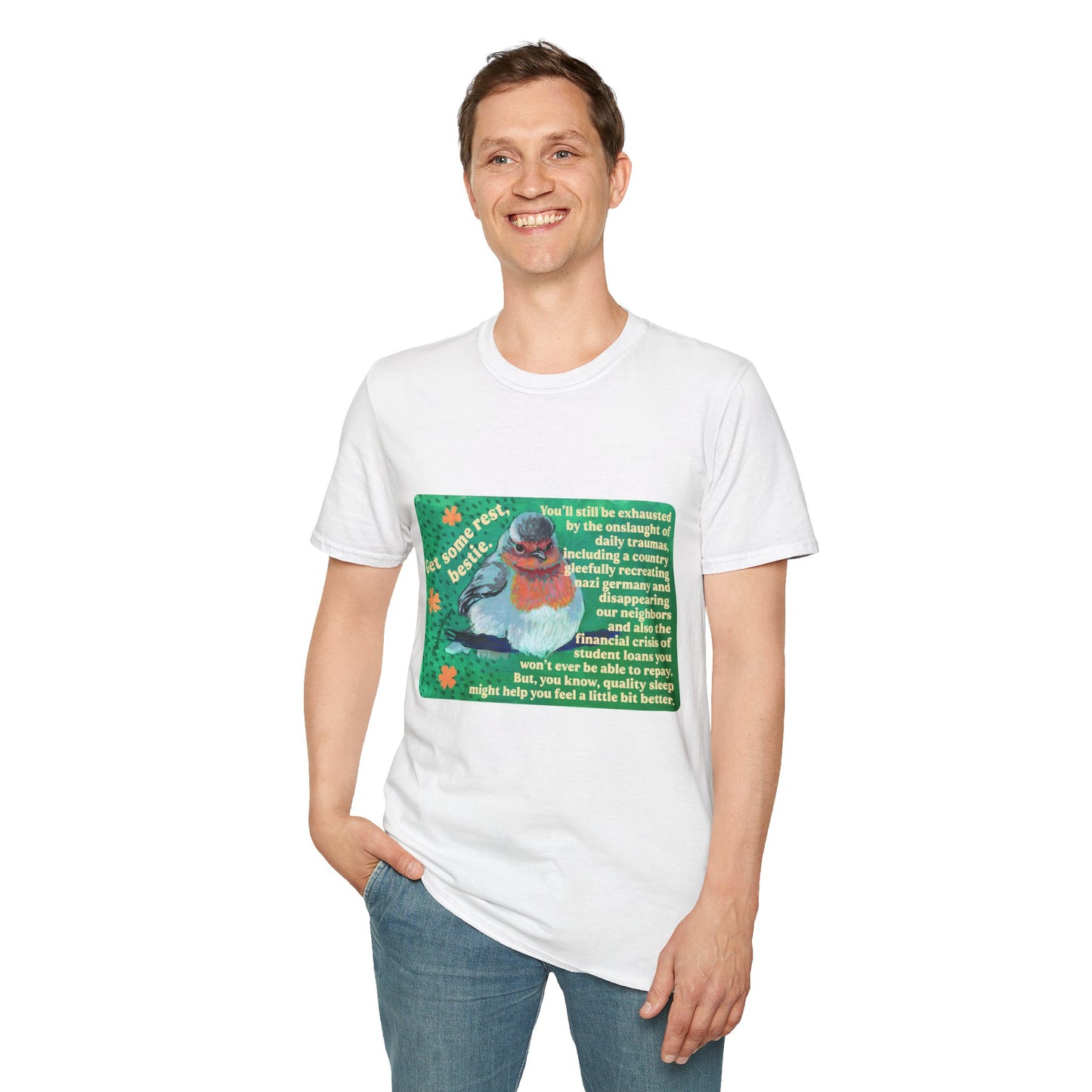 Get Some Rest Bestie: Feminist Shirt