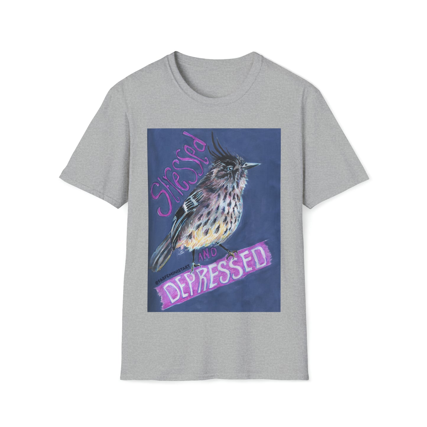 Stressed and Depressed: Mental Health Shirt