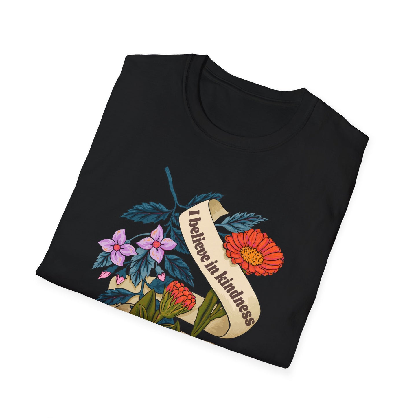 I believe in kindness. Also in mischief, Mary Oliver: Feminist Shirt