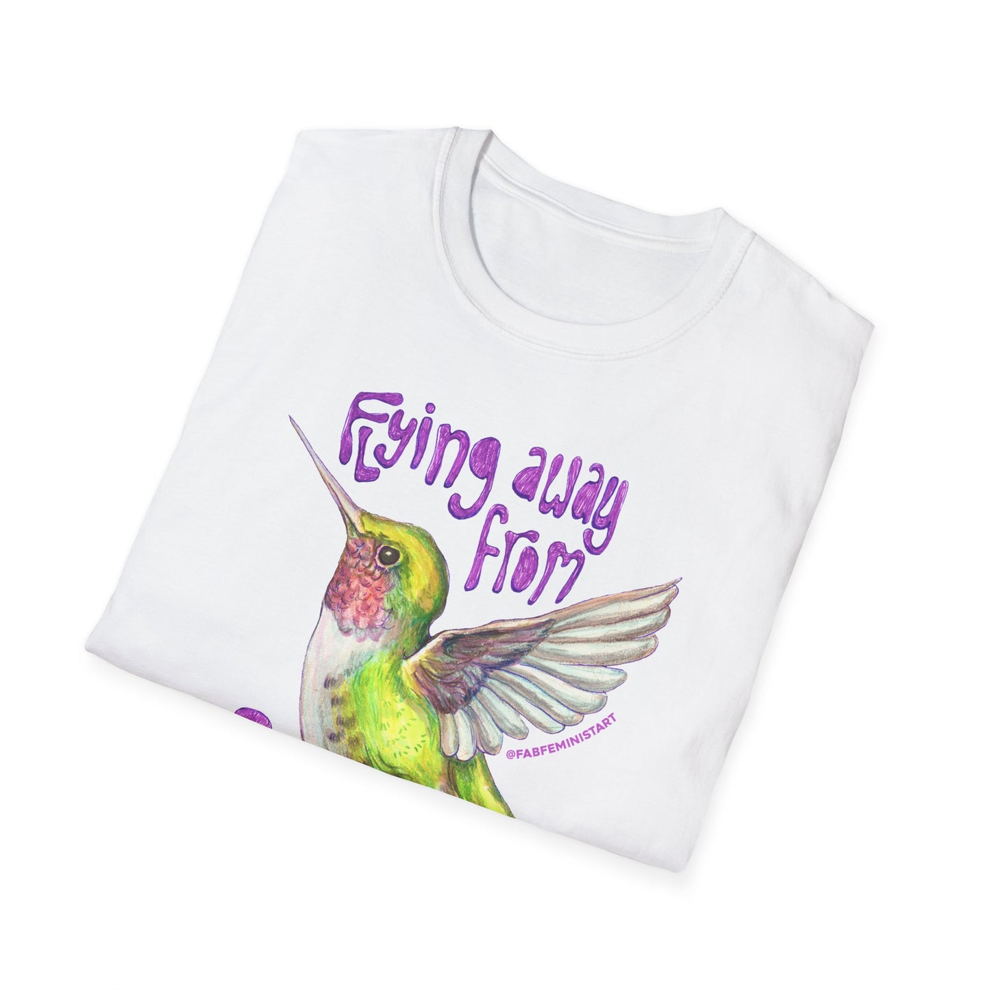 Flying Away From Patterns That Don't Serve Me: Mental Health Shirt