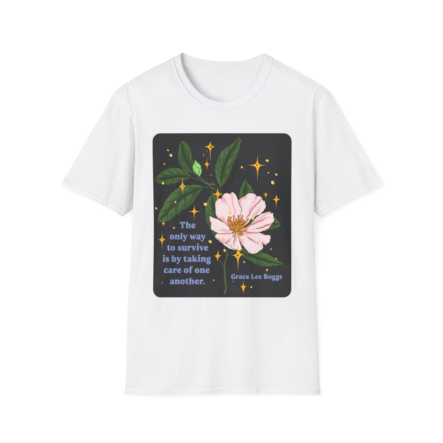 The only way to survive is by taking care of one another, Grace Lee Boggs: Feminist Shirt