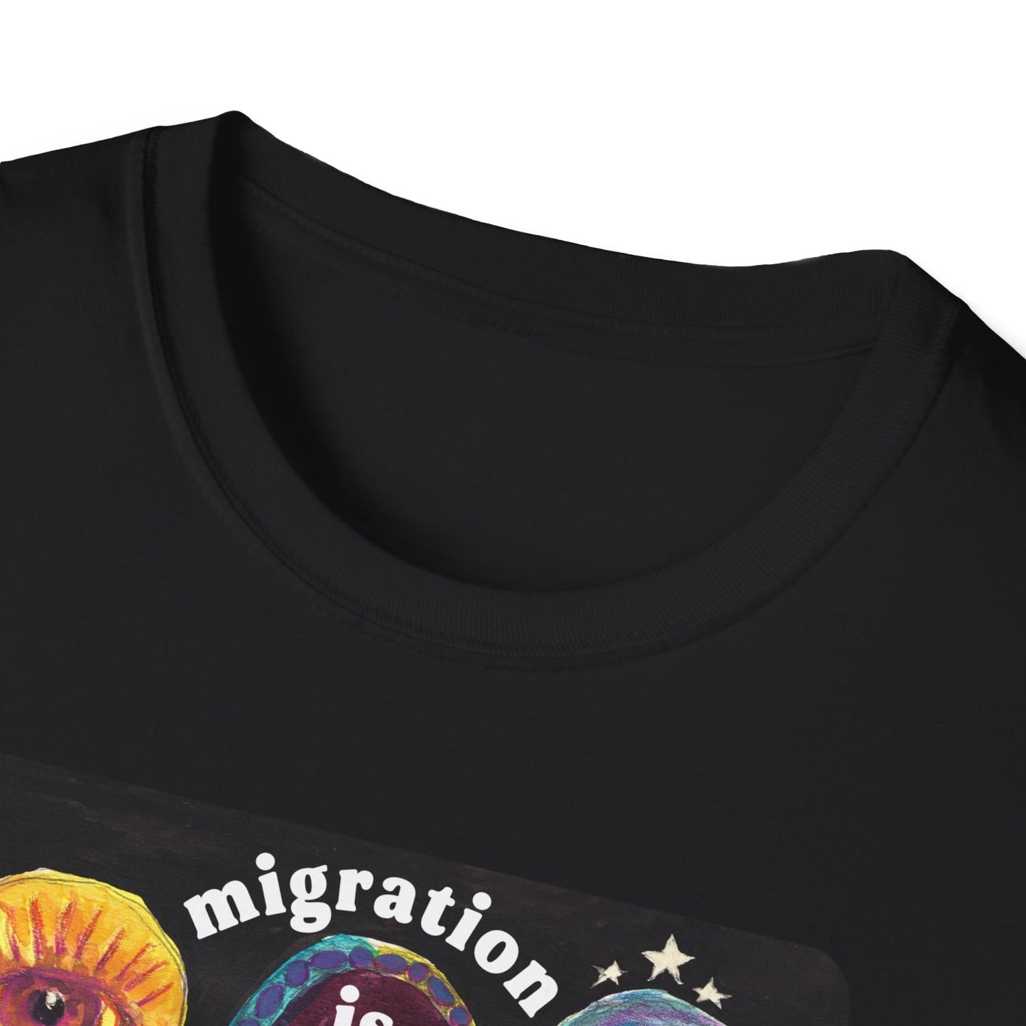 Migration is an act of courage: Feminist shirt