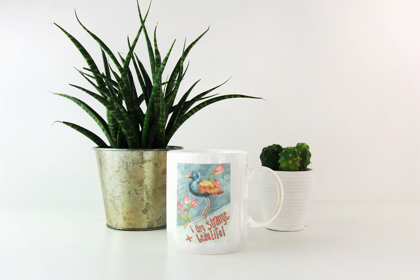 I Am Strange And Beautiful: Mental Health Mug