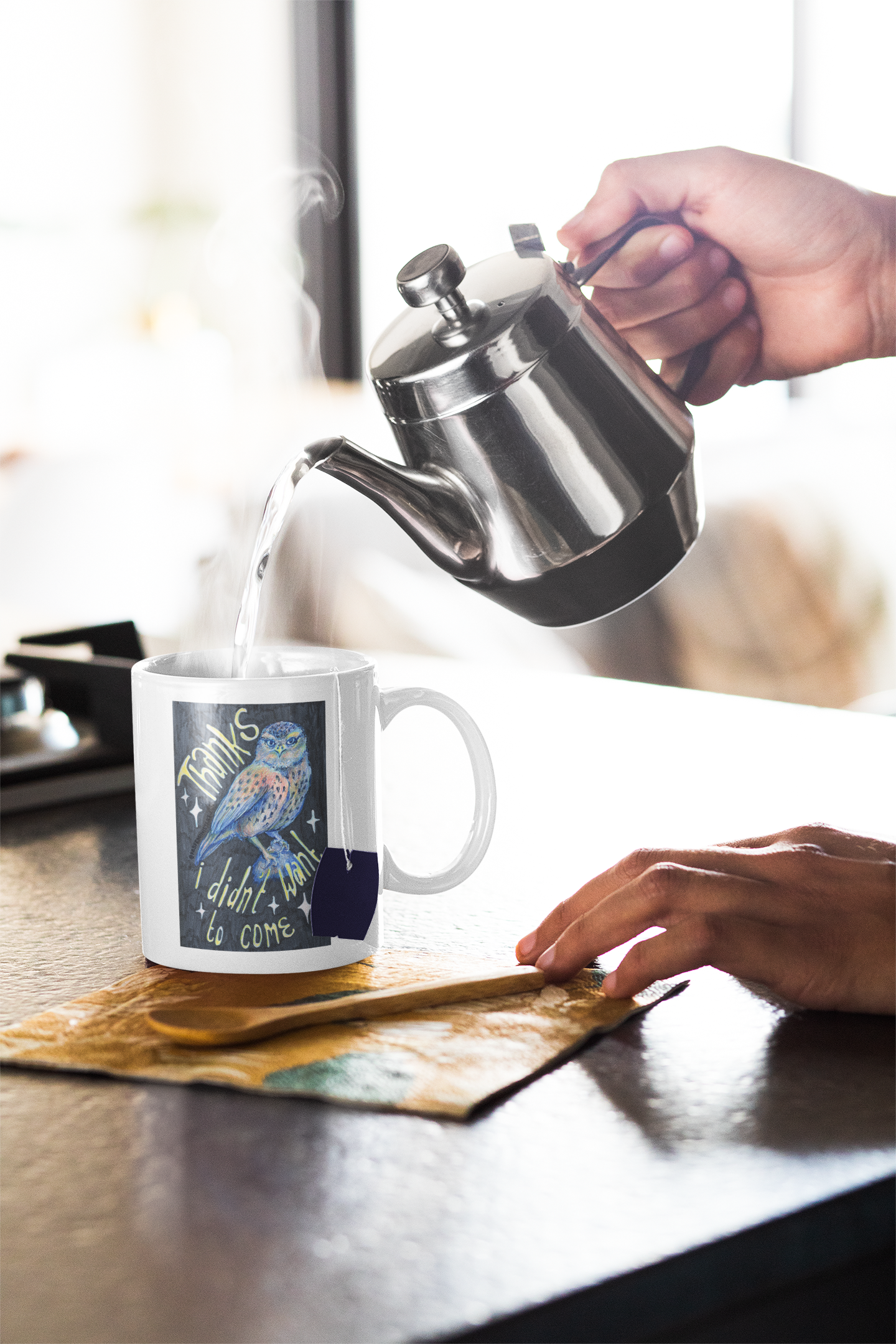 Thanks I Didn't Want To Come: Mental Health Mug