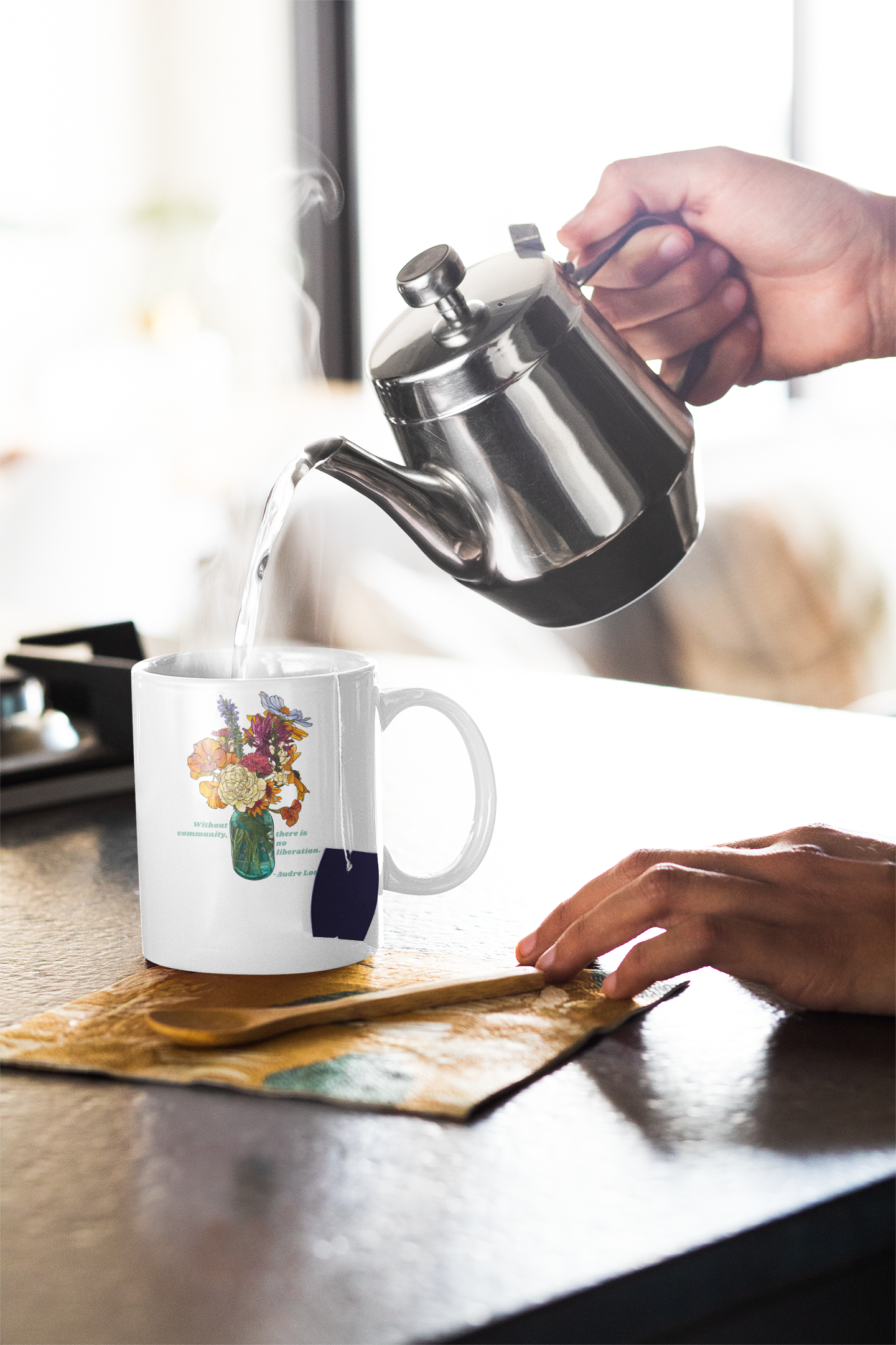 Without Community There Is No Liberation, Audre Lorde: Feminist Mug