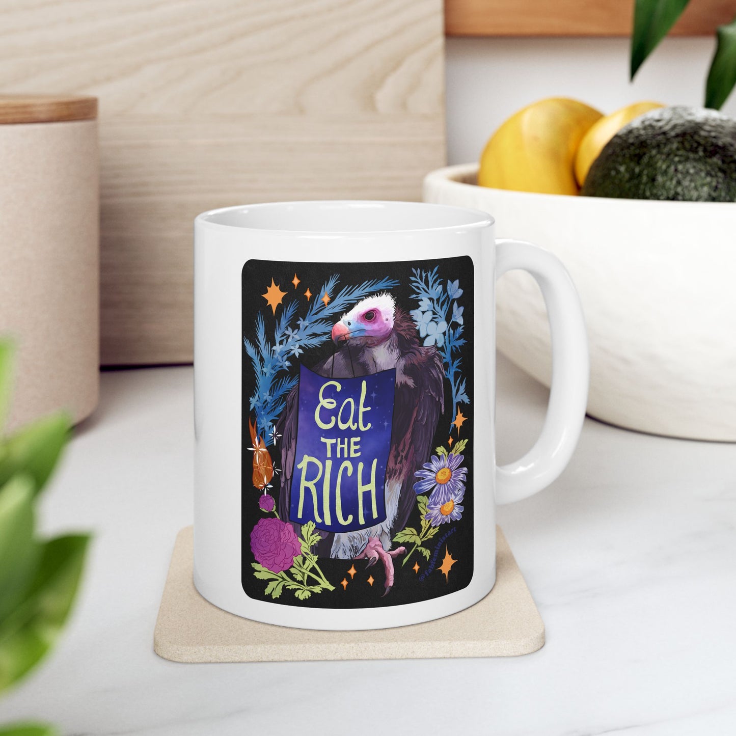 Eat The Rich: Feminist Mug