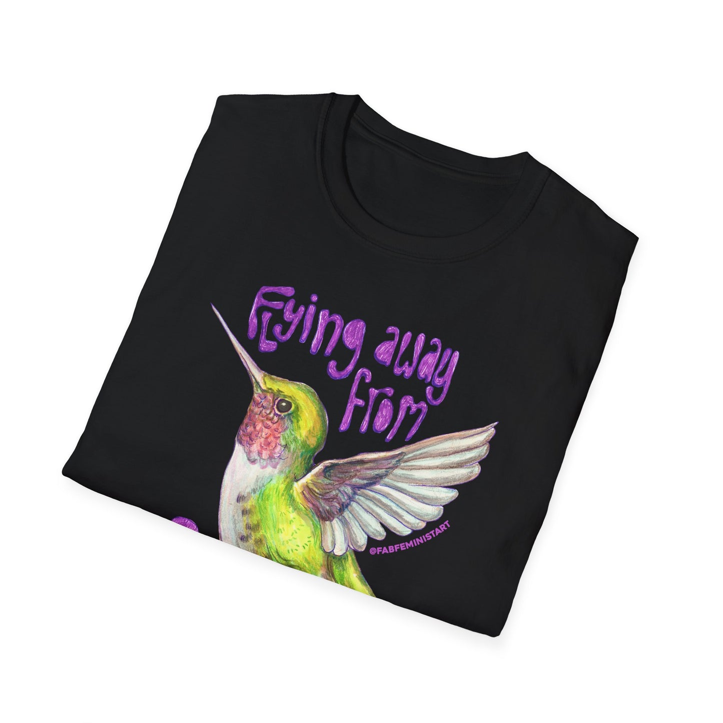 Flying Away From Patterns That Don't Serve Me: Mental Health Shirt