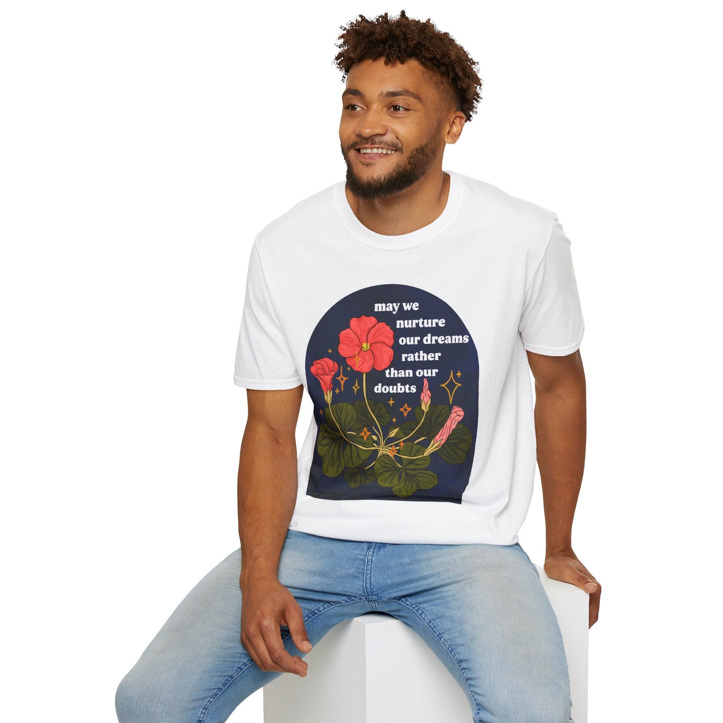 may we nurture our dreams rather than our doubts: feminist shirt