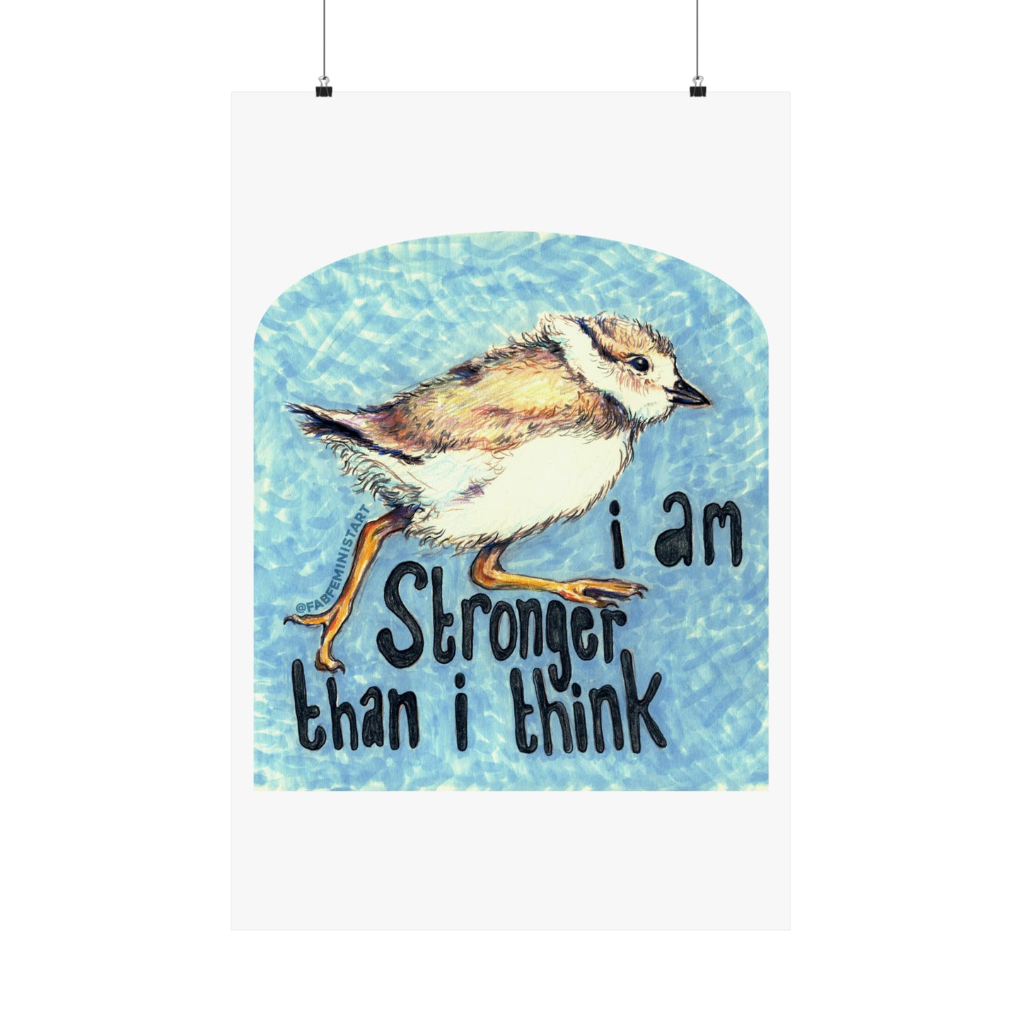 I Am Stronger Than I Think: Mental Health Art