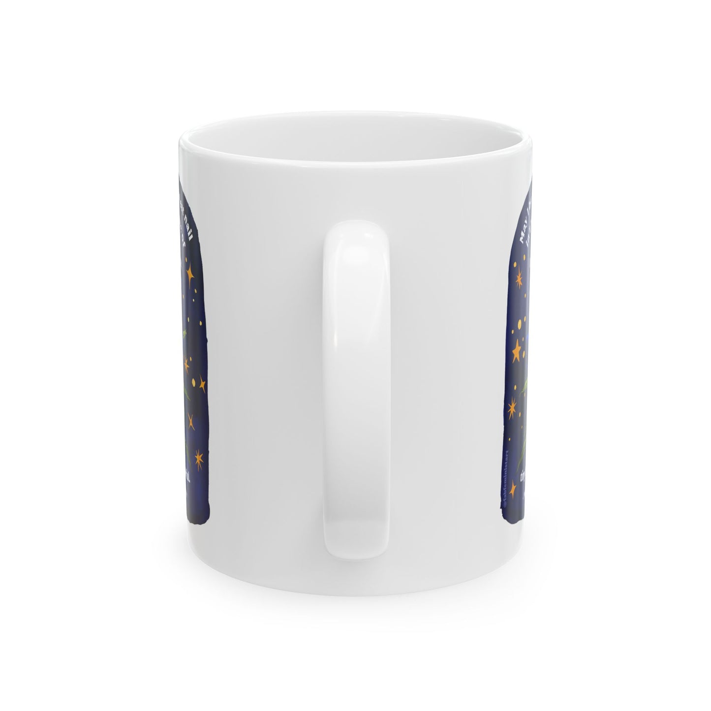 May I be the tiniest nail in the house of the Universe, tiny but useful, Mary Oliver: Literature Coffee Mug