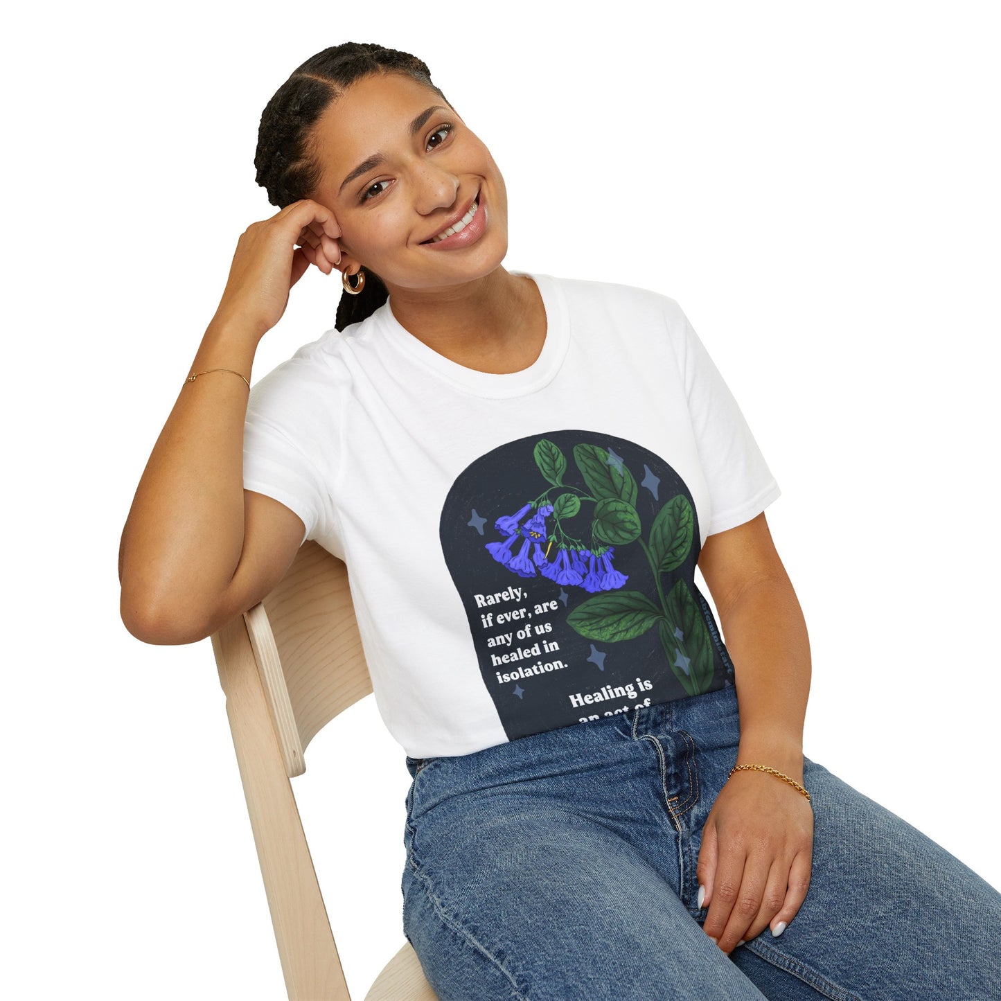Rarely, if ever, are any of us healed in isolation. Healing is an act of communion, bell hooks: Feminist Shirt