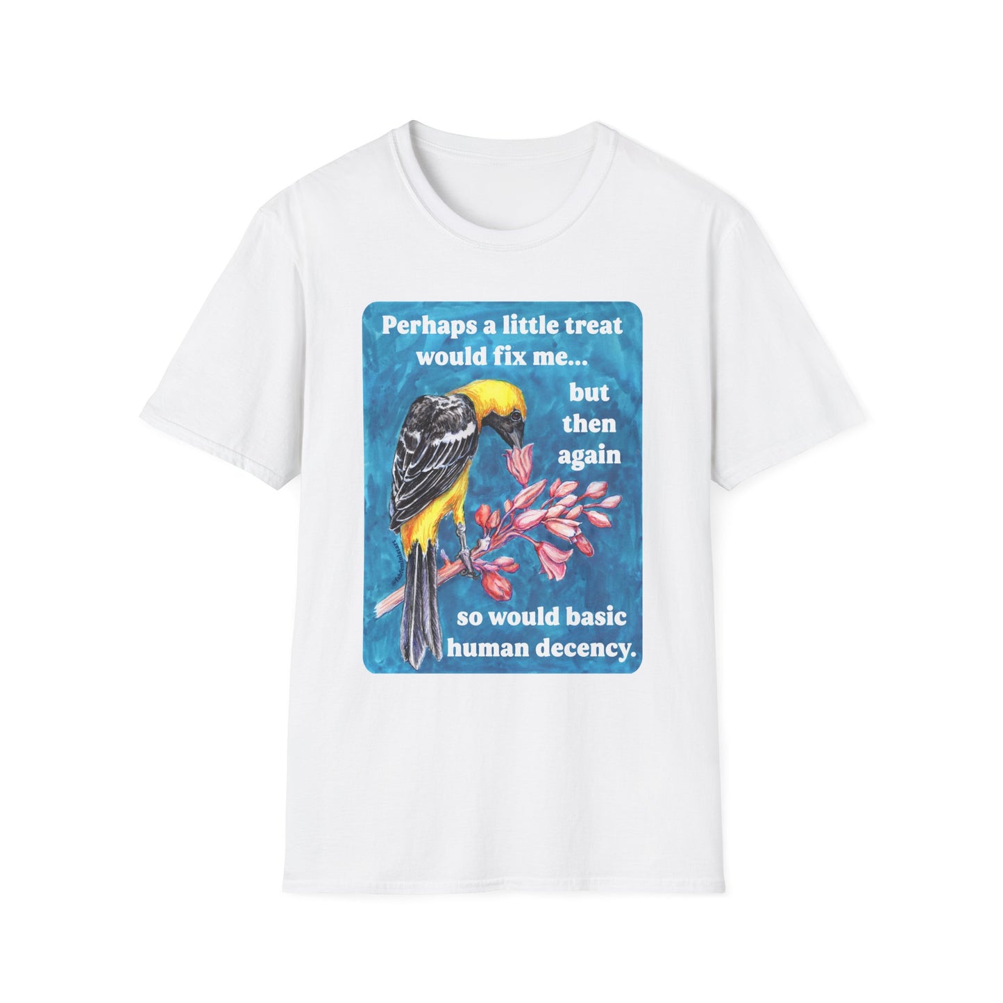 Perhaps a Little Treat Would Fix Me But Then Again So Would Basic Human Decency: Feminist Shirt