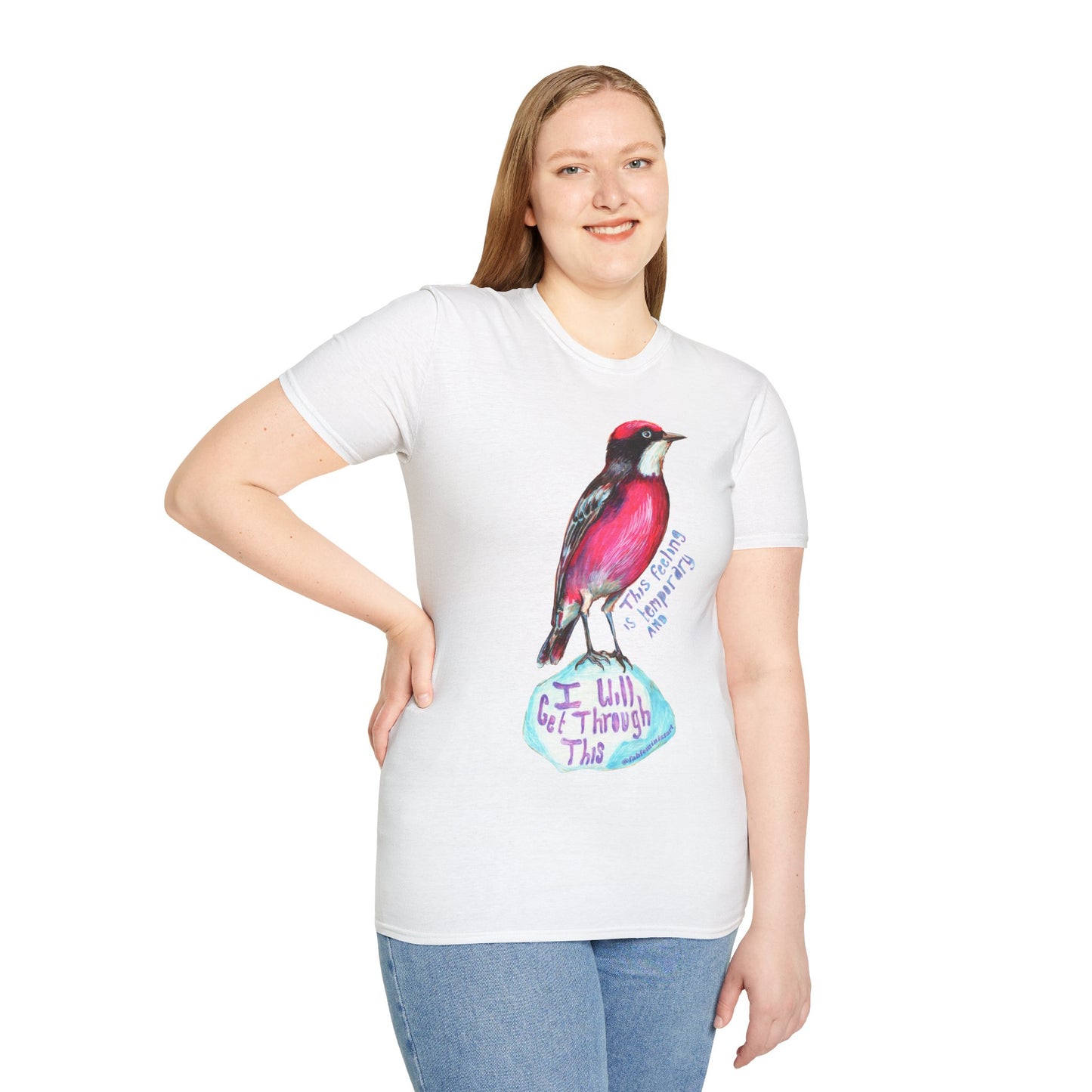 This Feeling Is Temporary And I Will Get Through This: Mental Health Shirt