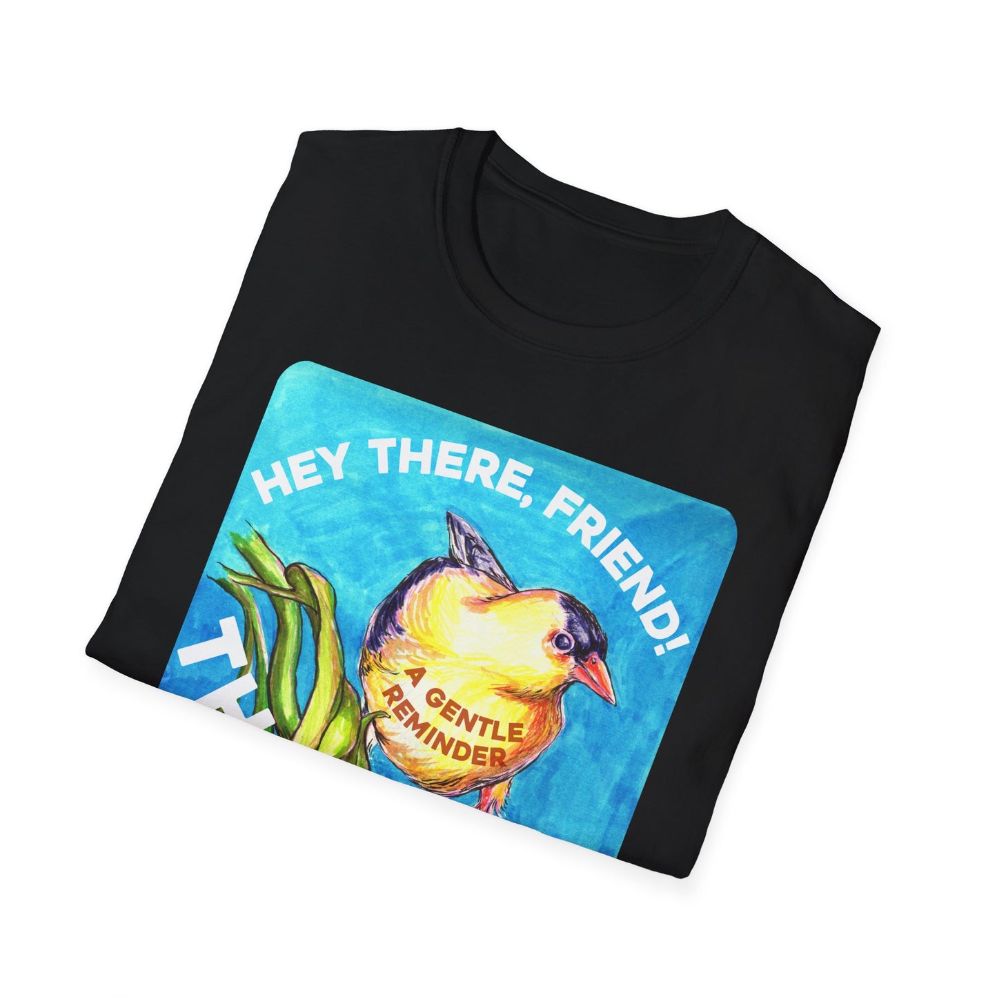 Hey There Friend Anxious Thoughts Aren't Facts: Mental Health Shirt