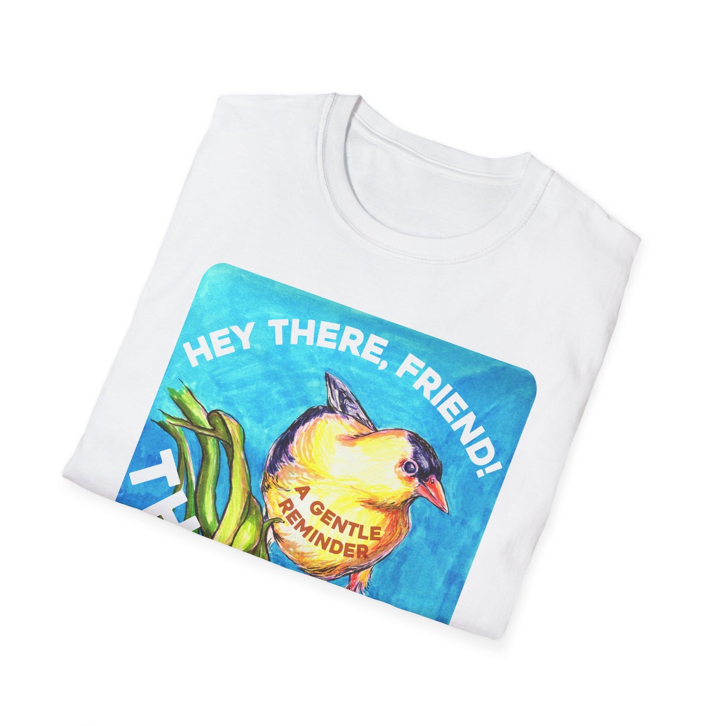 Hey There Friend Anxious Thoughts Aren't Facts: Mental Health Shirt