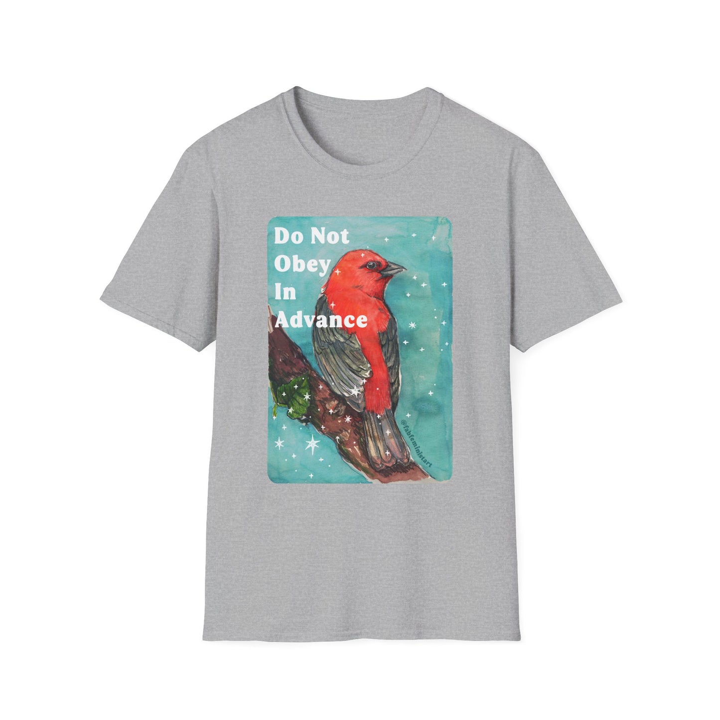 Do Not Obey In Advance: Feminist Shirt