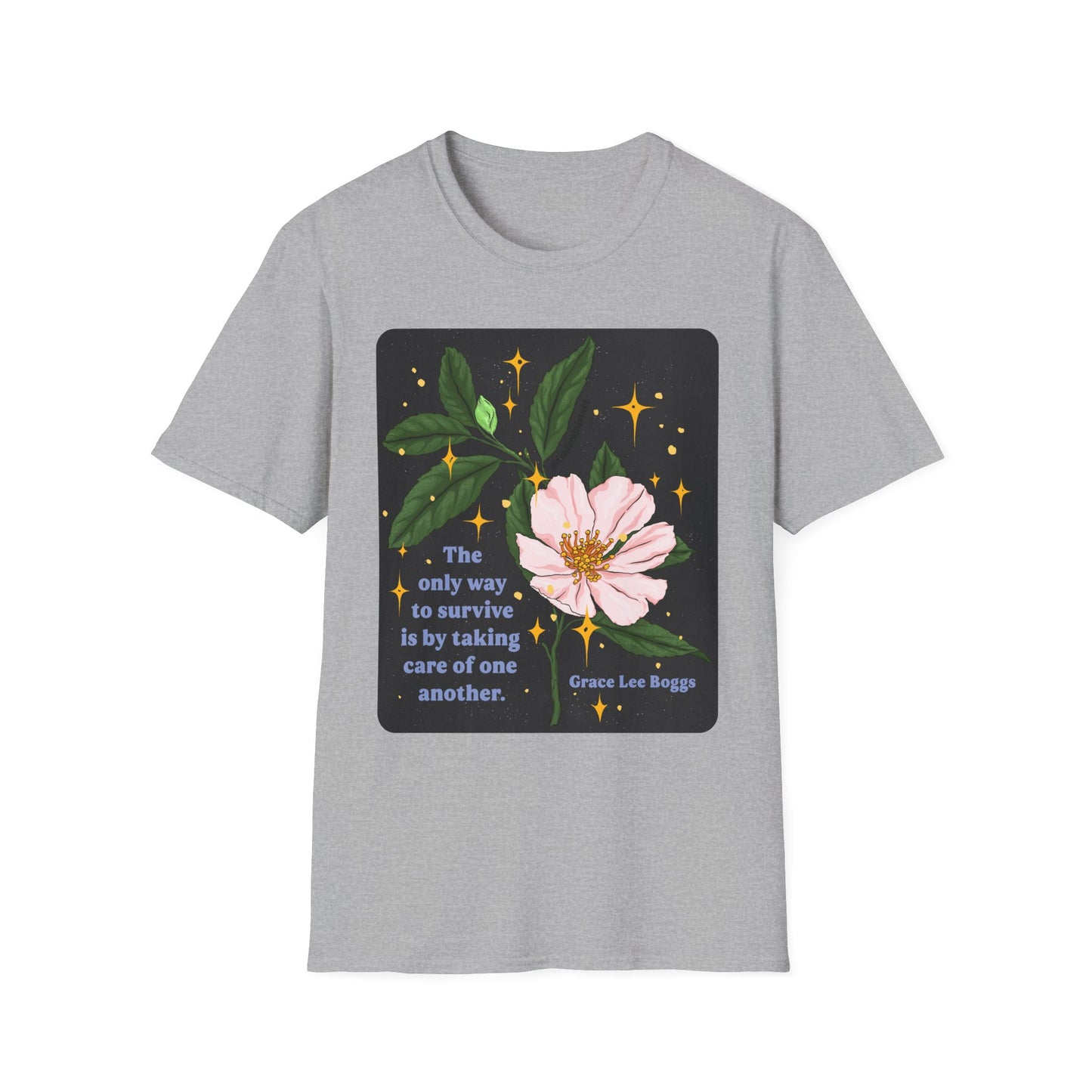 The only way to survive is by taking care of one another, Grace Lee Boggs: Feminist Shirt