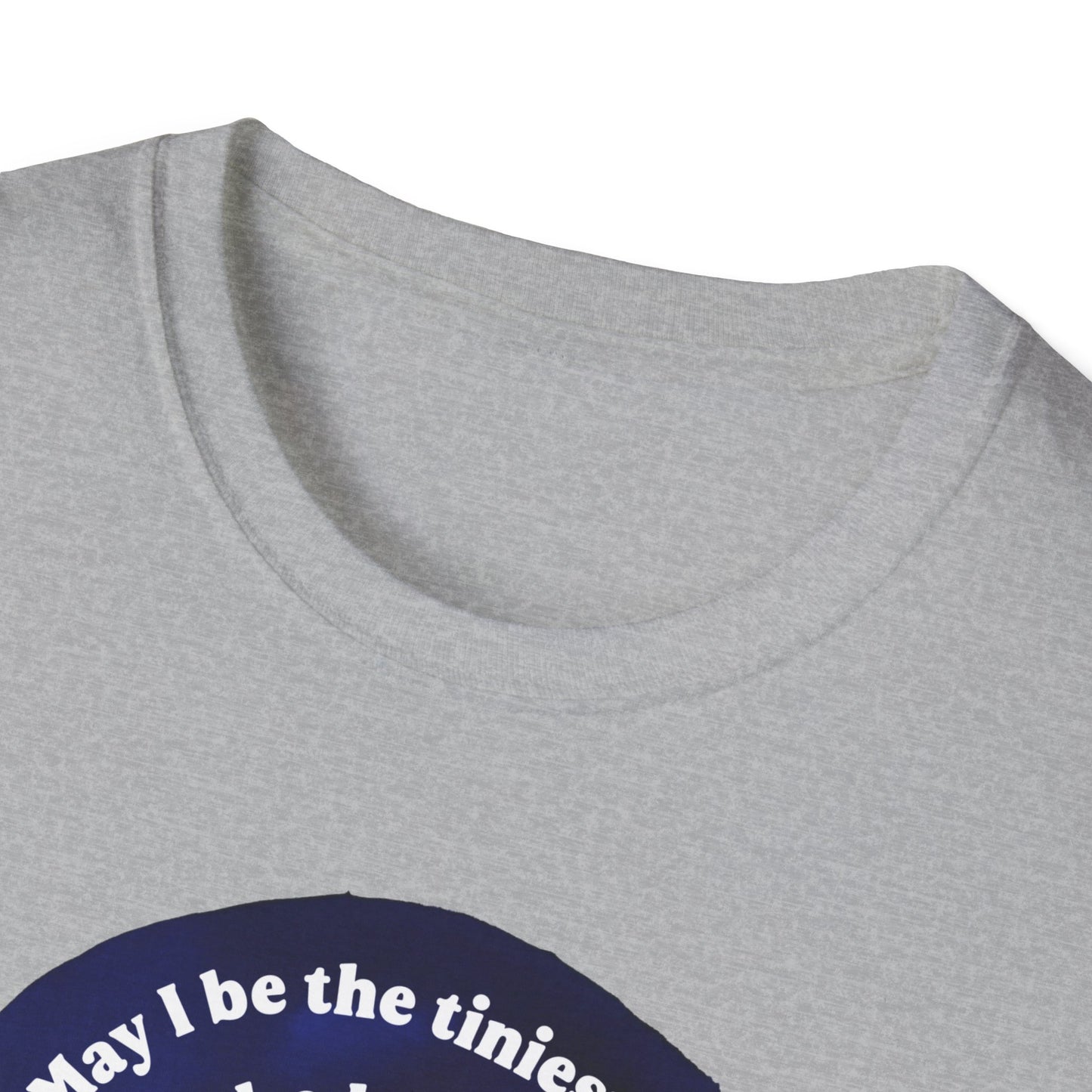 May I be the tiniest nail in the house of the Universe, tiny but useful, Mary Oliver: Unisex Literary Shirt