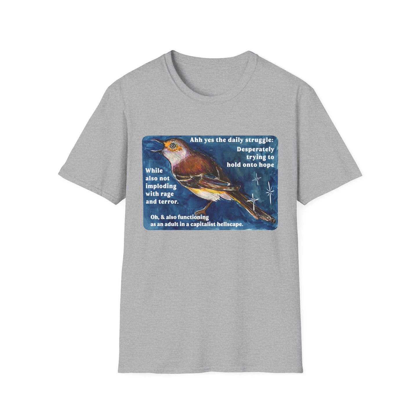 Ahh Yes The Daily Struggle: Mental Health Shirt