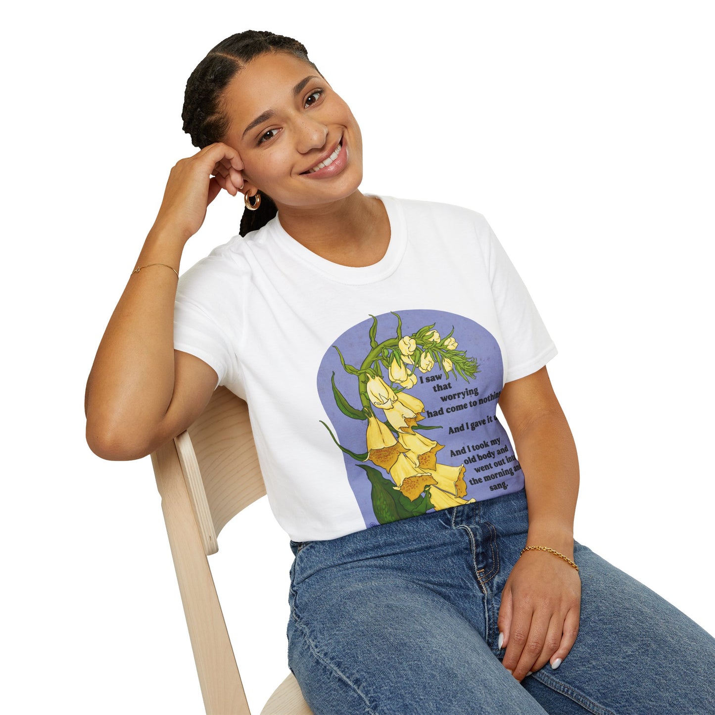 I saw that worrying had come to nothing, Mary Oliver: Feminist Shirt