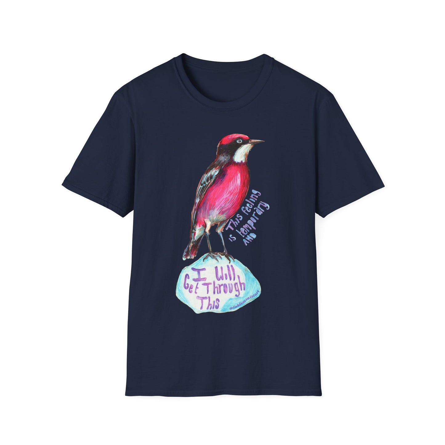This Feeling Is Temporary And I Will Get Through This: Mental Health Shirt