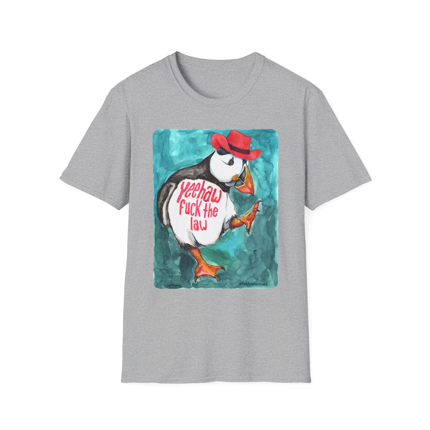 Yeehaw Fuck the Law: Feminist shirt