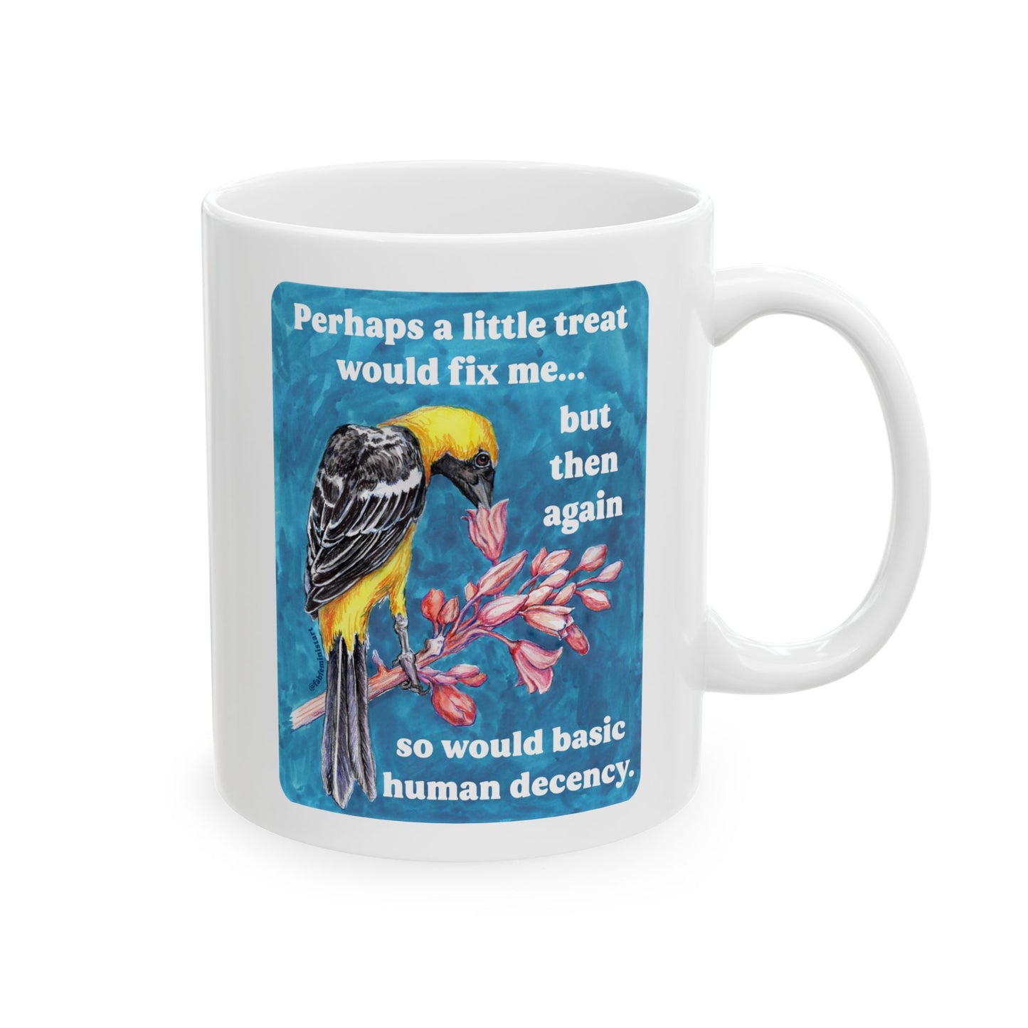 Perhaps a little treat would fix me but then again so would basic human decency: Feminist Mug