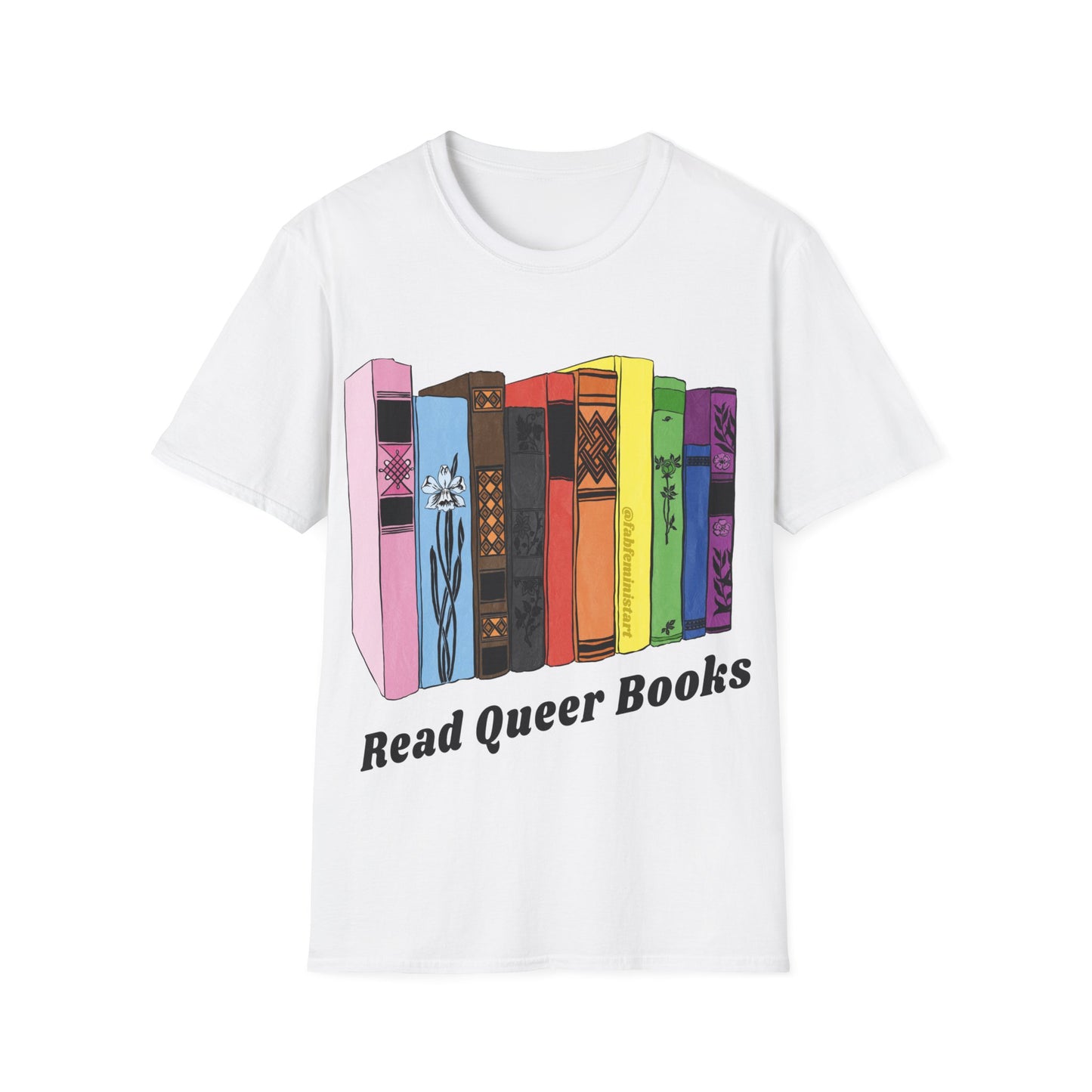 Read Queer Books: LGBT Pride Shirt