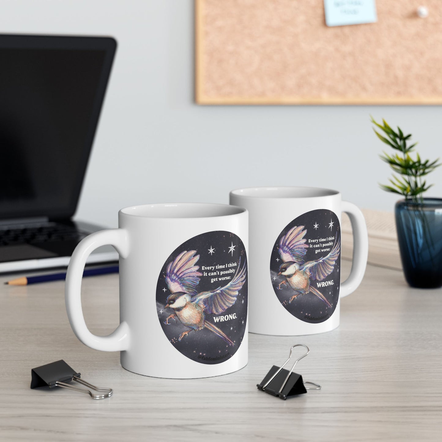 Every time I think it can't possibly get worse, WRONG: Feminist Mug