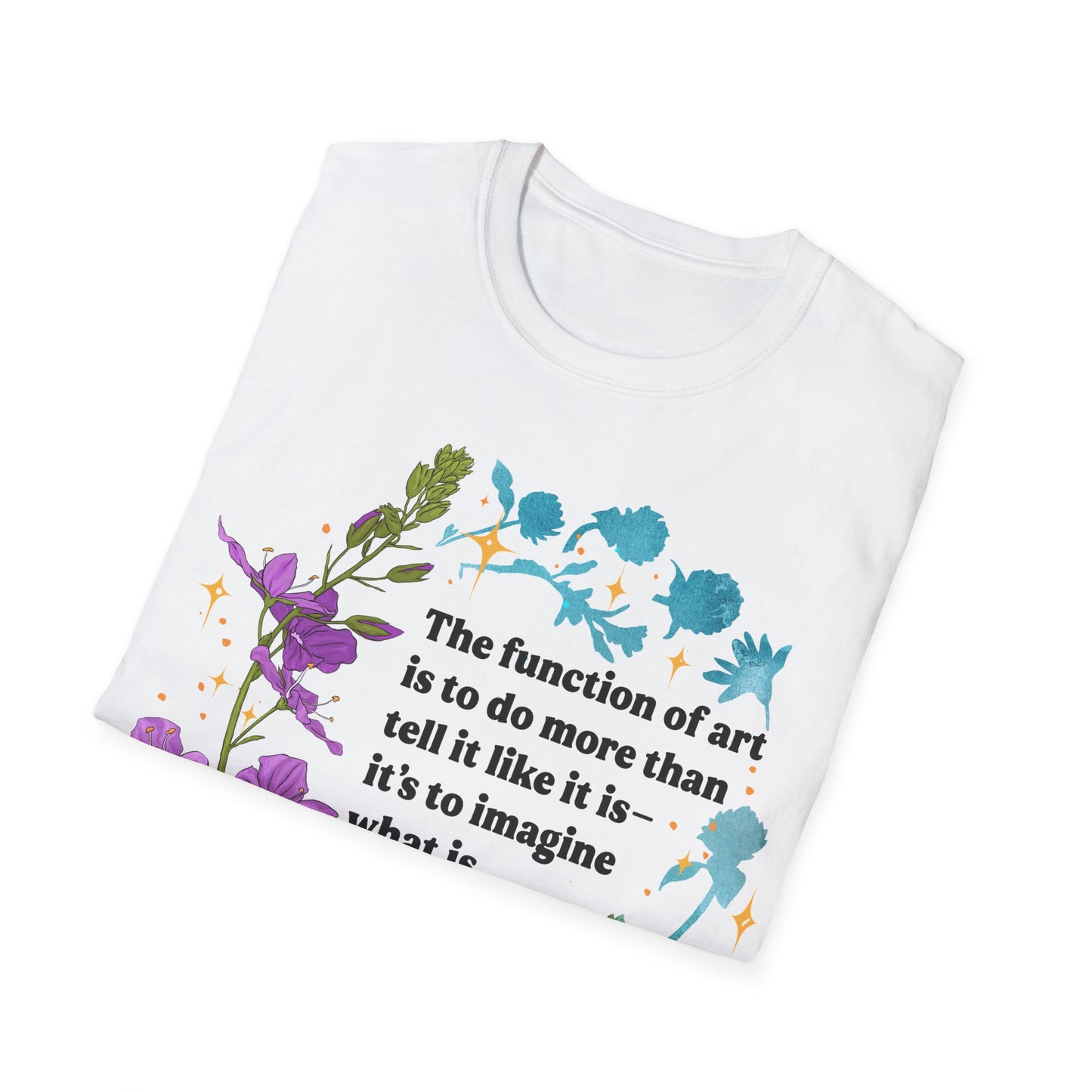 The function of art is to do more than tell it like it is—it's to imagine what is possible, bell hooks: feminist shirt