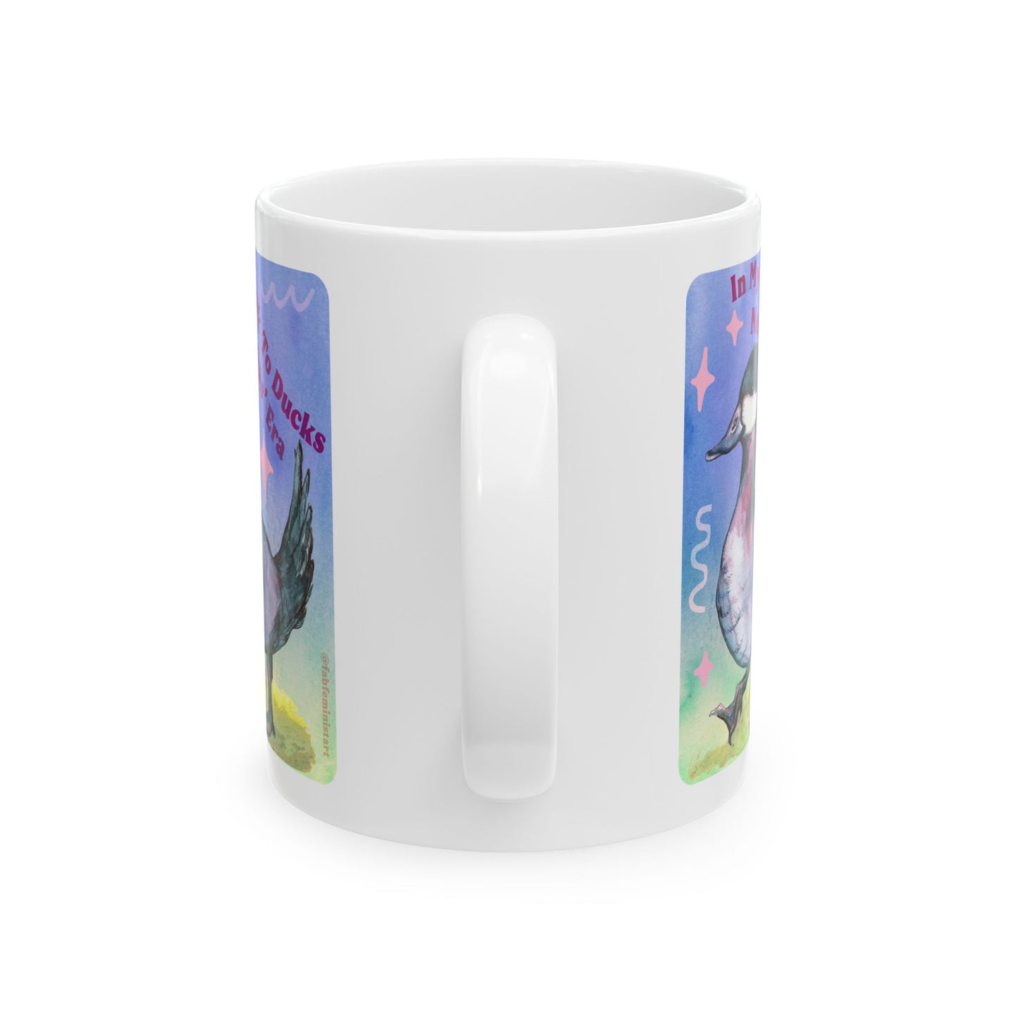 In my Talk To Ducks Not Cops era: Feminist Mug