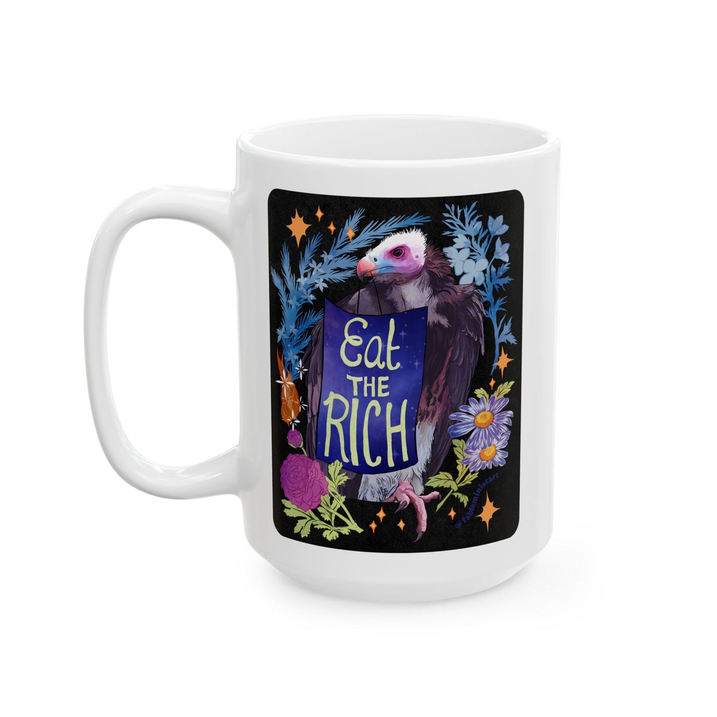 Eat The Rich: Feminist Mug