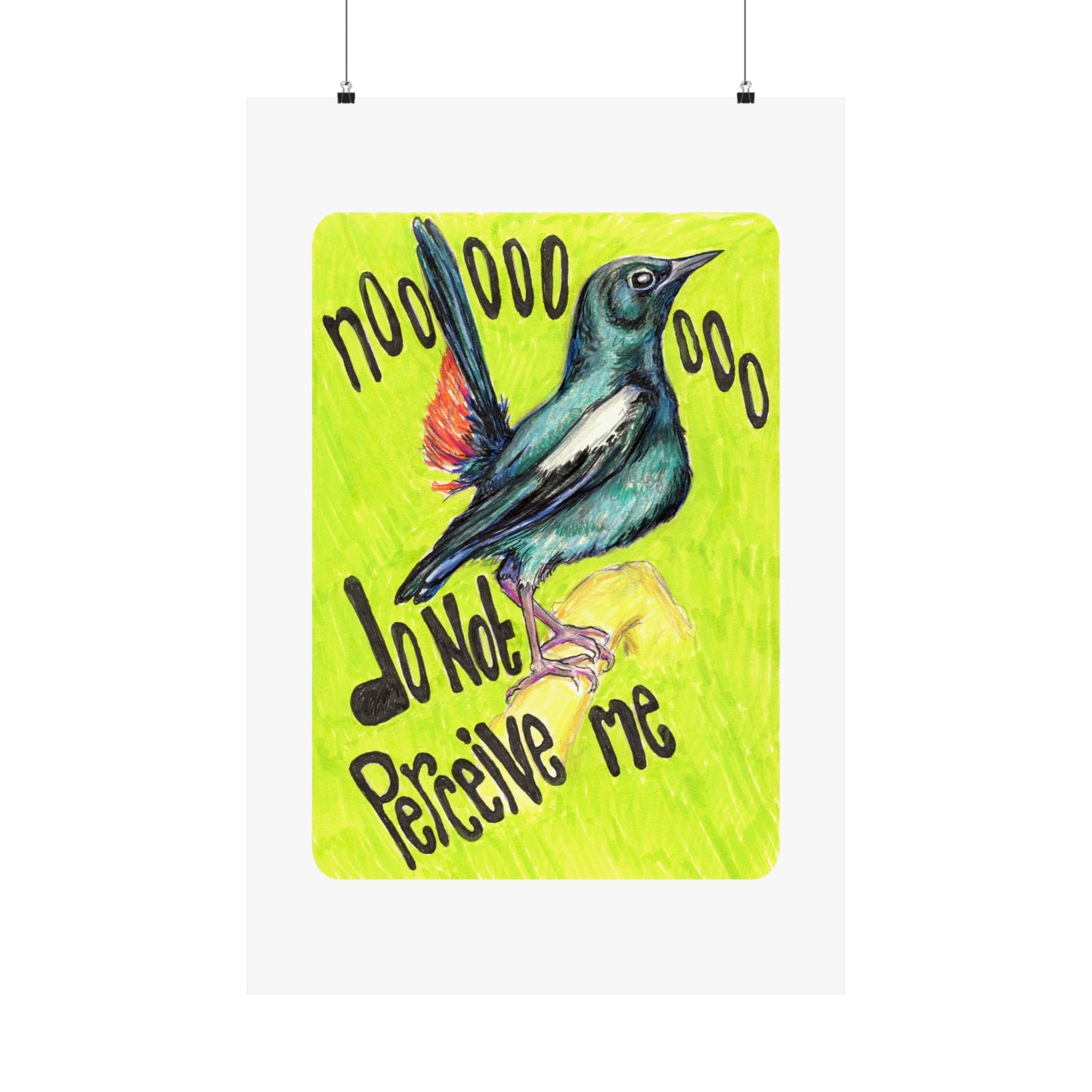 No Do Not Perceive Me: Mental Health Art