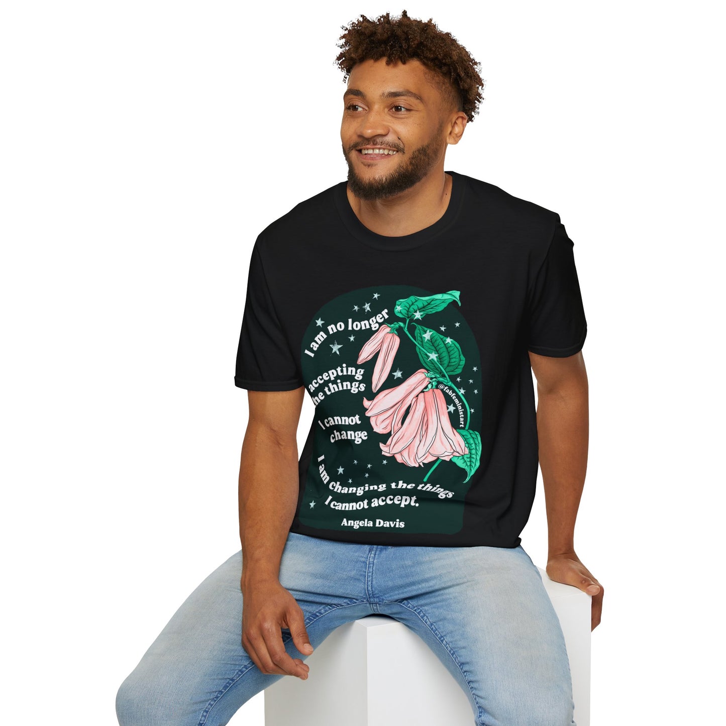 I am no longer accepting the things I cannot change, Angela Davis: Feminist Shirt
