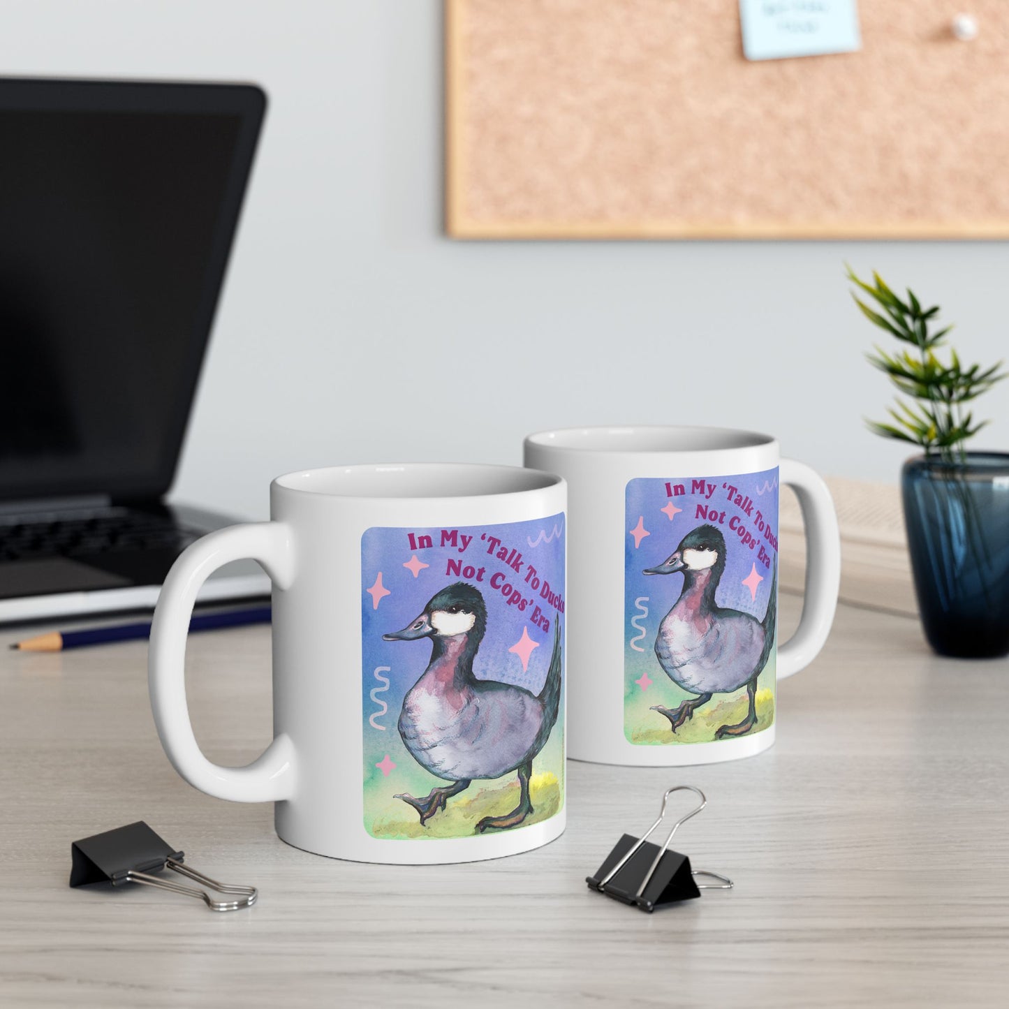 In my Talk To Ducks Not Cops era: Feminist Mug