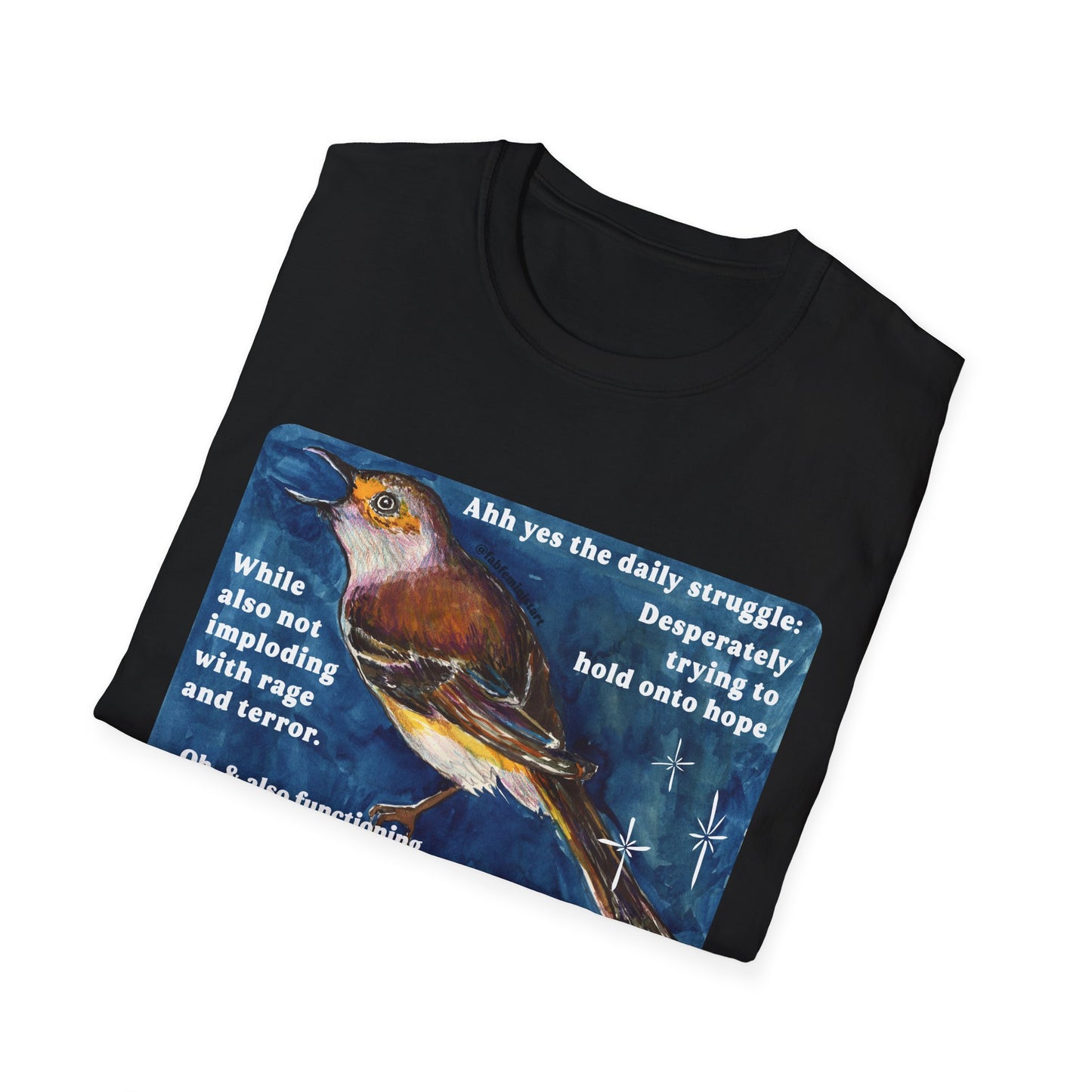 Ahh Yes The Daily Struggle: Mental Health Shirt