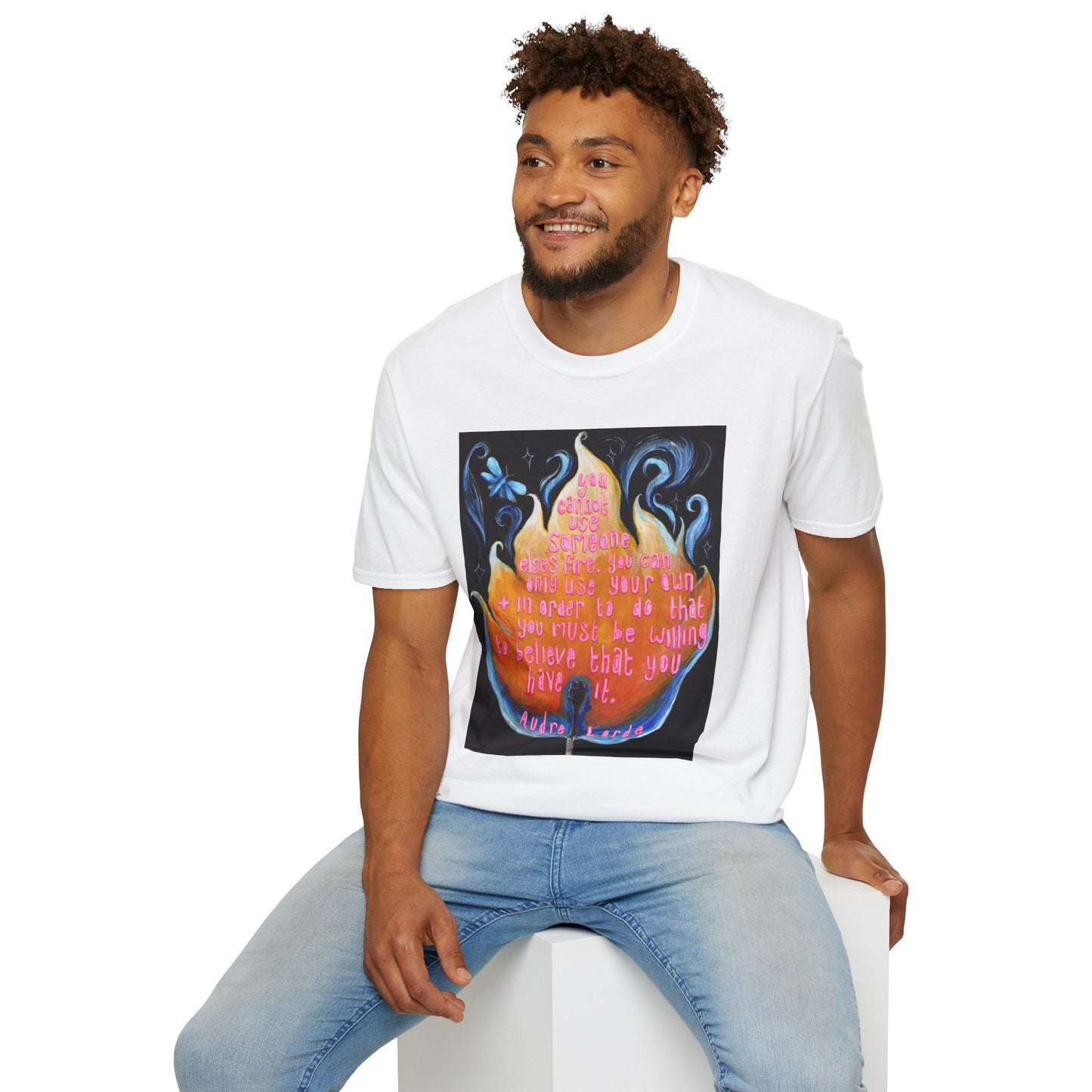 You cannot use someone else's fire, Audre Lorde: Feminist Shirt