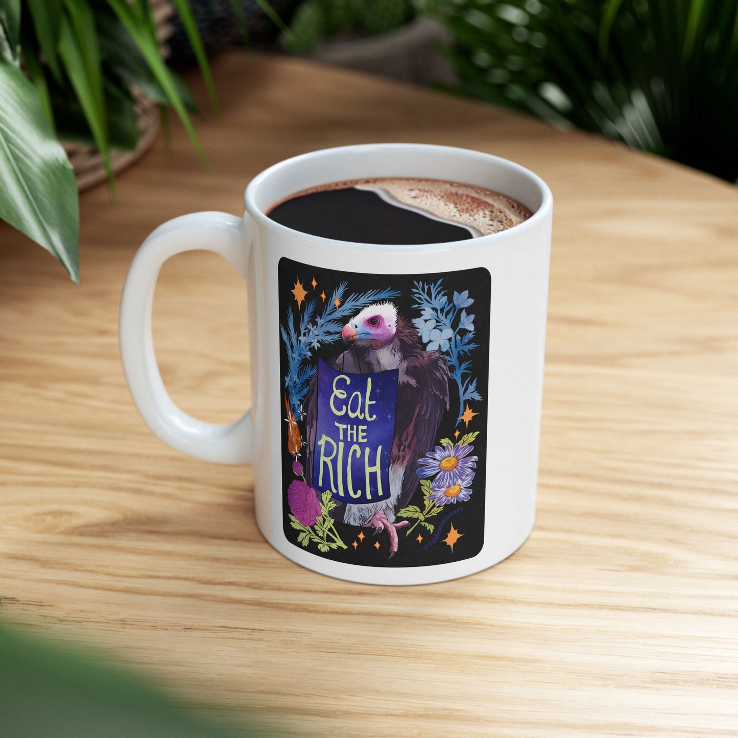 Eat The Rich: Feminist Mug