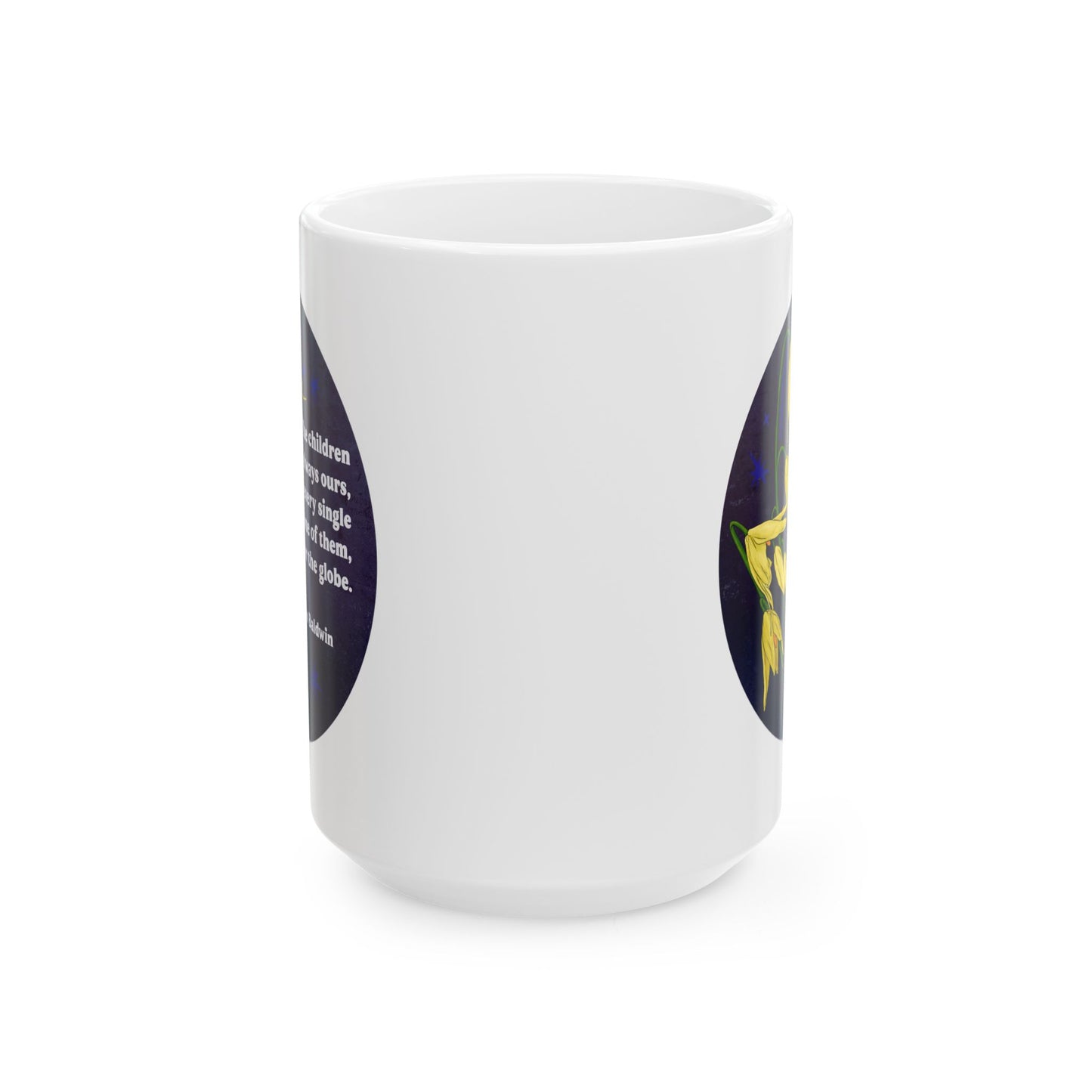 The children are always ours, every single one of them, all over the globe, James Baldwin: Feminist Mug