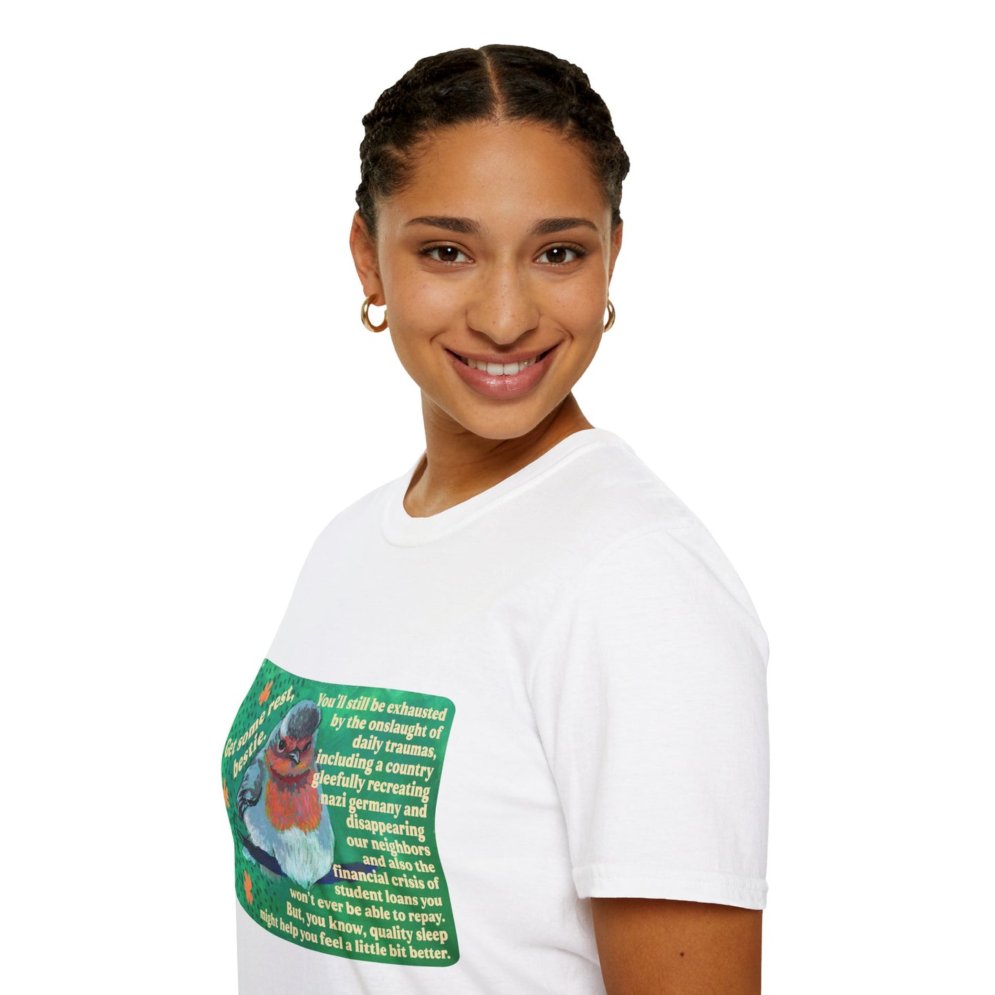 Get Some Rest Bestie: Feminist Shirt