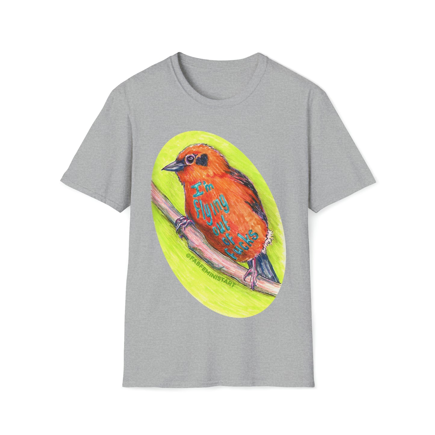 I'm Flying Out Of Fucks: Mental Health Shirt