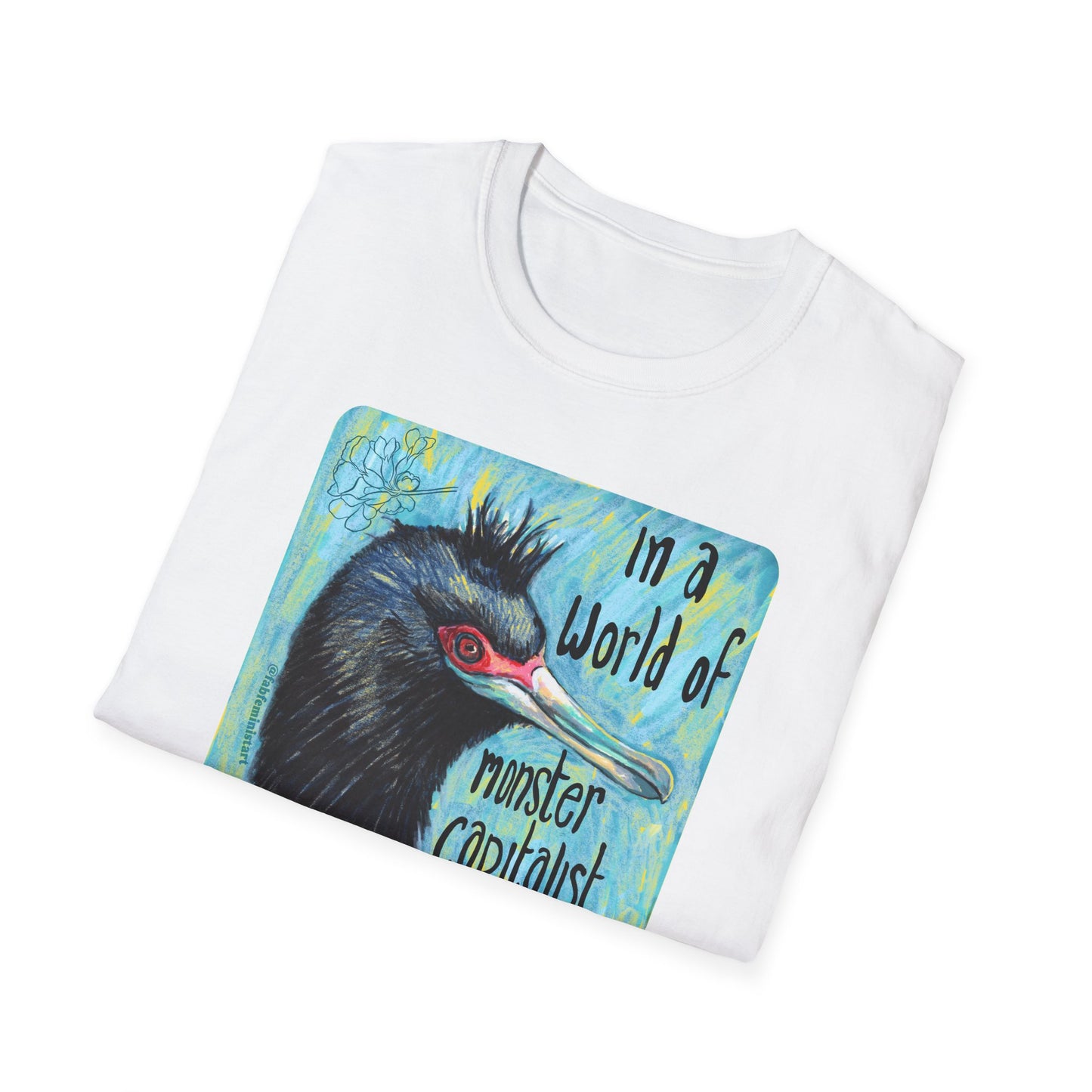 In a World of Monster Capitalist Oligarchs, Yes, I Will Be Difficult: Feminist Shirt