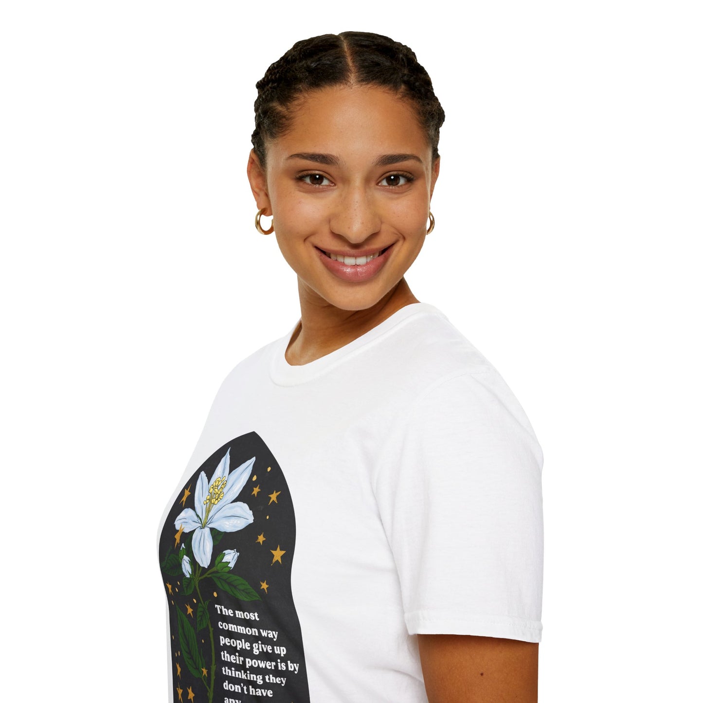 The most common way people give up their power is by thinking they don't have any, Alice Walker: Feminist Shirt