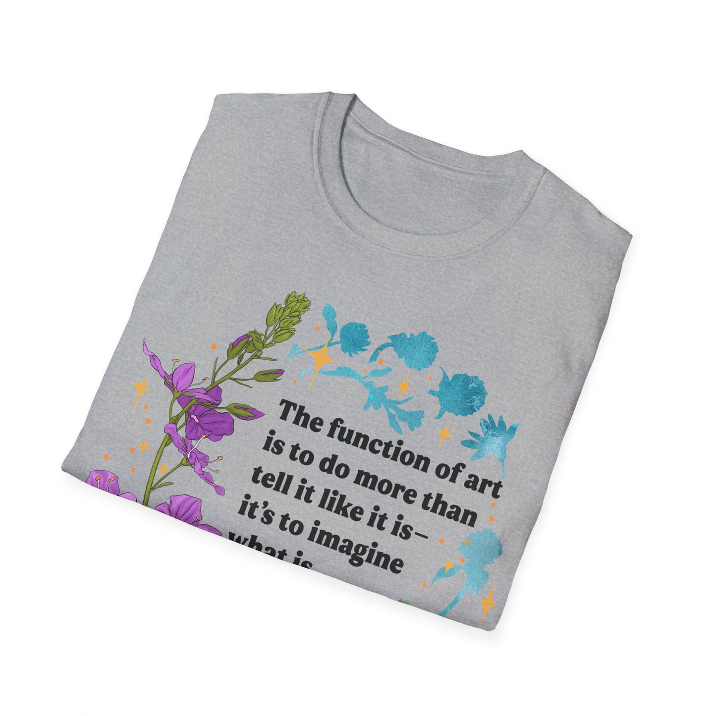 The function of art is to do more than tell it like it is—it's to imagine what is possible, bell hooks: feminist shirt