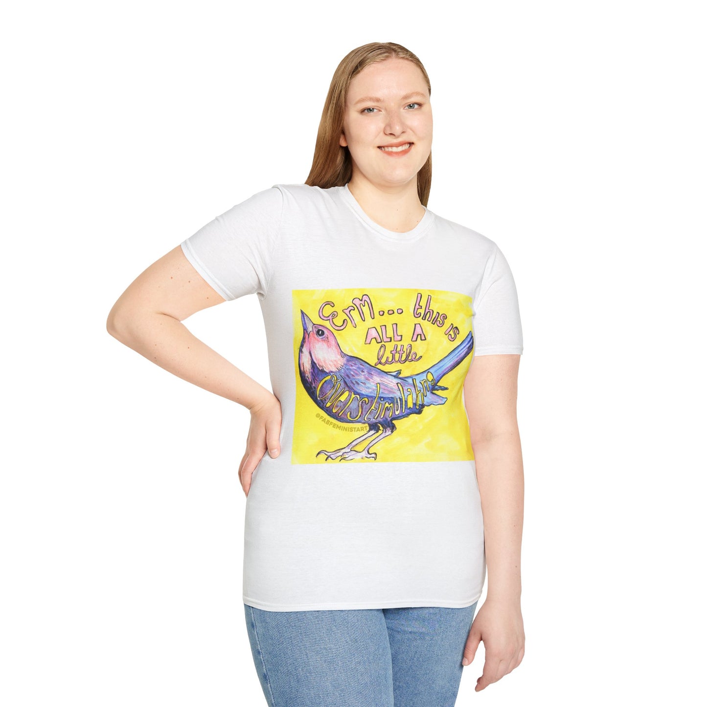 Erm This All A Little Overstimulating: Mental Health Shirt