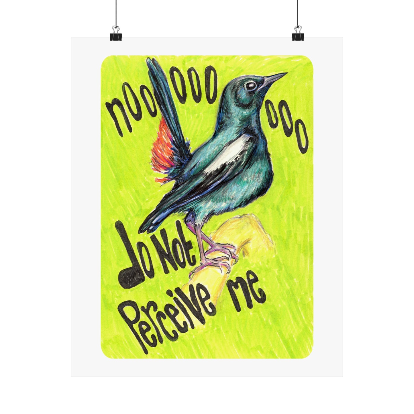 No Do Not Perceive Me: Mental Health Art