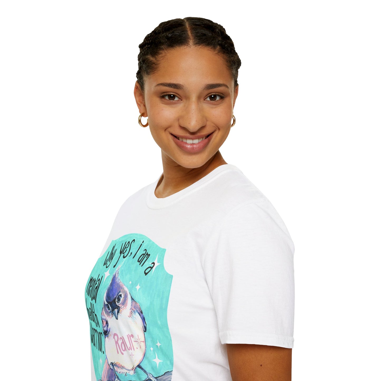 Why yes I am a mental health warrior rawr: Mental Health Shirt